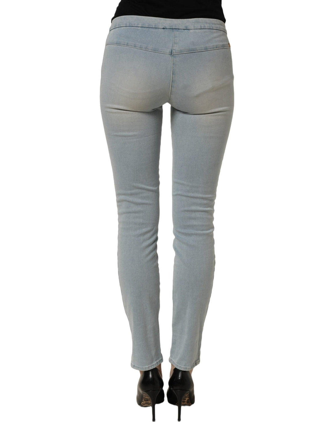 CYCLE Light Blue Washed Stretch Skinny Denim Trouser Women Jeans - RIMODA