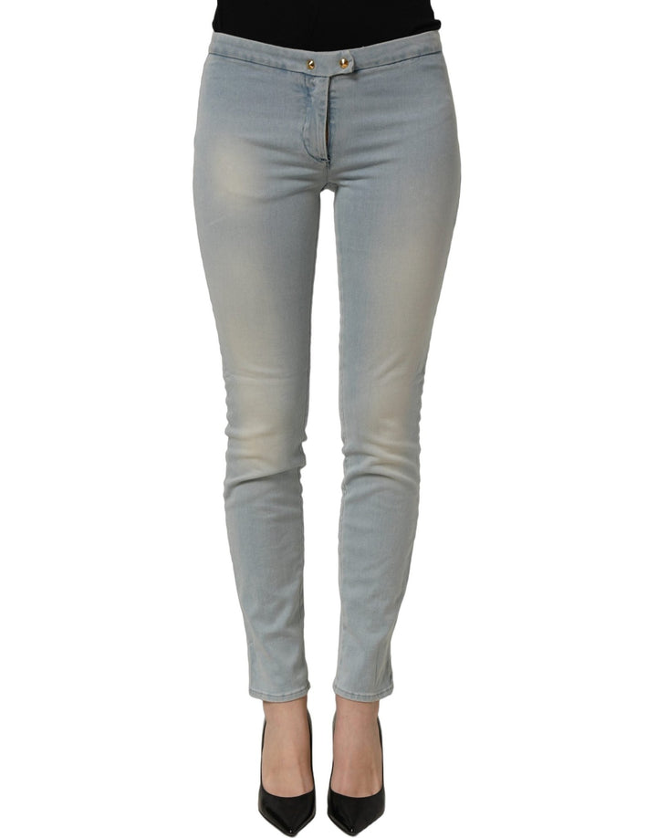 CYCLE Light Blue Washed Stretch Skinny Denim Trouser Women Jeans - RIMODA