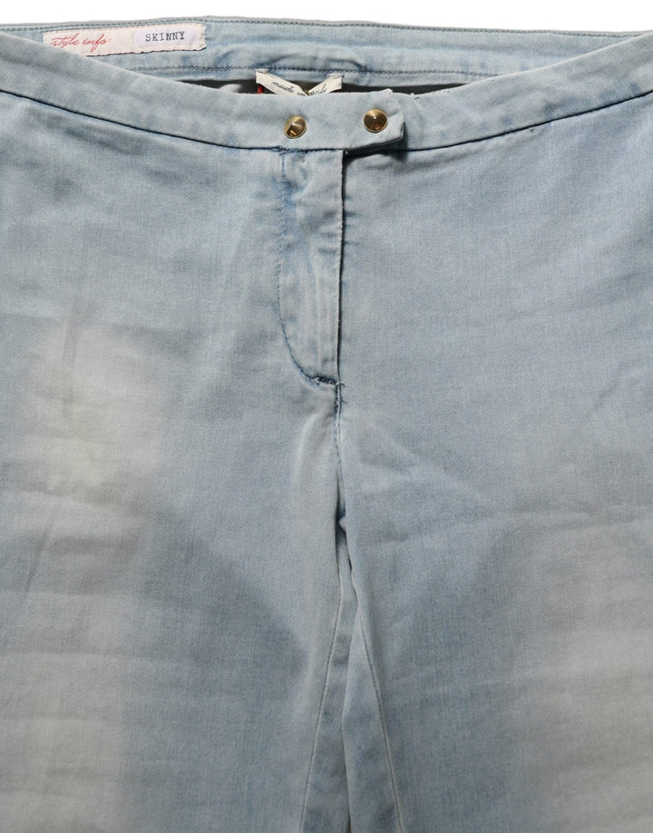 CYCLE Light Blue Washed Stretch Skinny Denim Trouser Women Jeans - RIMODA