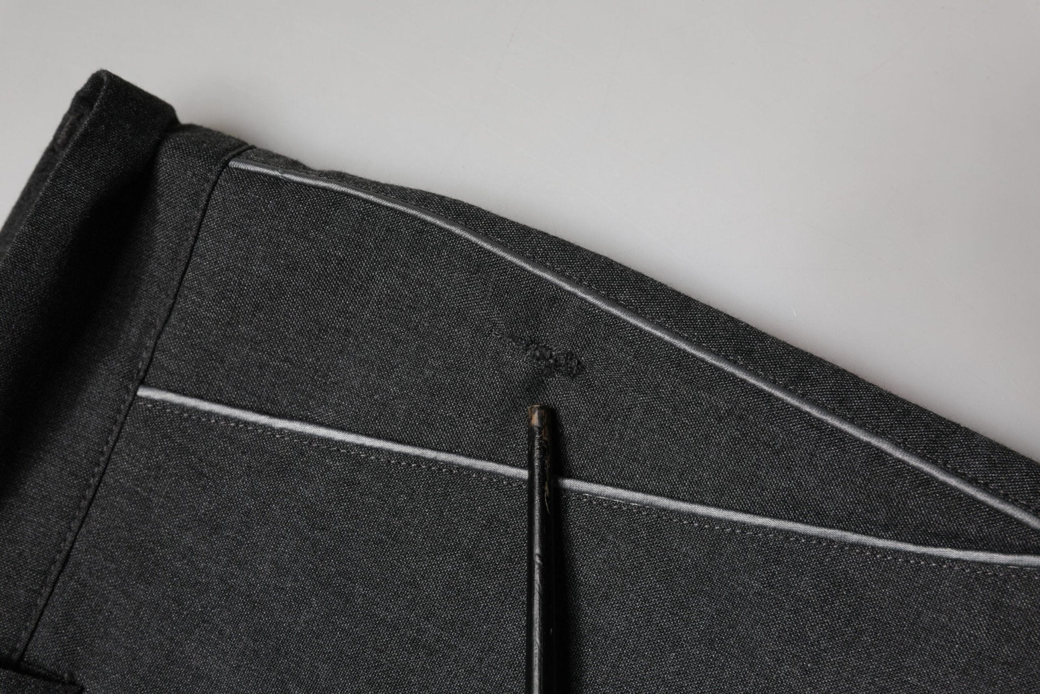 Daniele Alessandrini Gray Polyester Formal Dress Trouser Pants - RIMODA