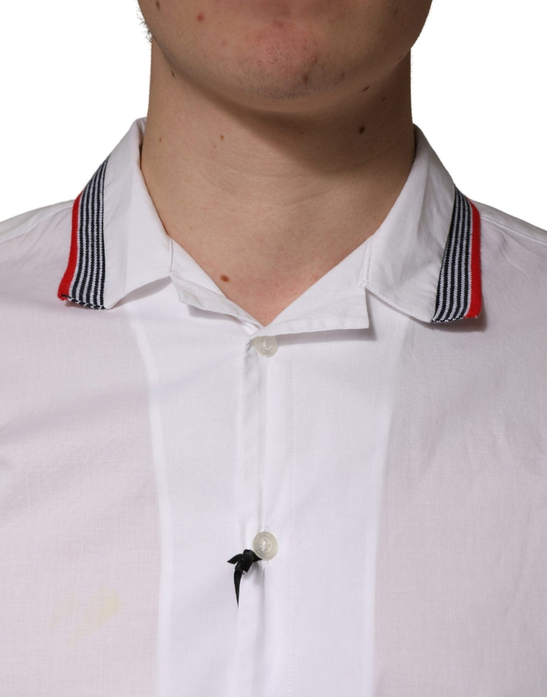 Daniele Alessandrini White Short Sleeves Button Down Shirt - RIMODA