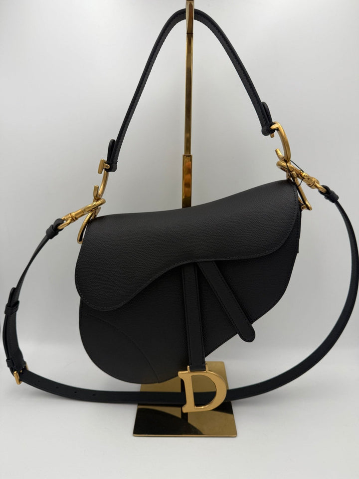 Dior DIOR SADDLE Grained Calfskin Handbag - RIMODA