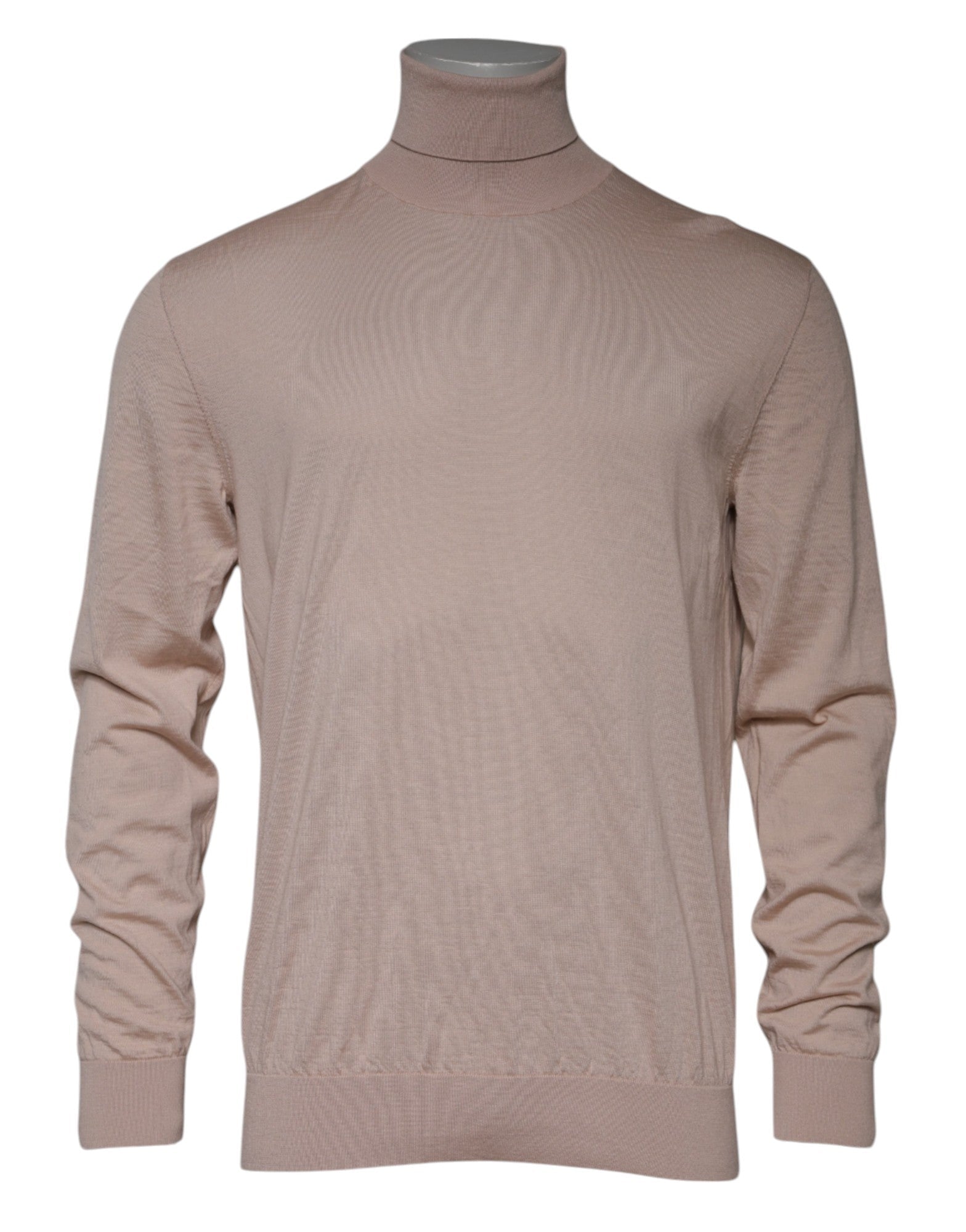 Dolce & Gabbana Beige Cashmere Turtleneck Pullover Sweater - RIMODA