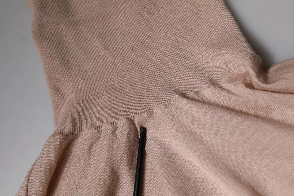 Dolce & Gabbana Beige Cashmere Turtleneck Pullover Sweater - RIMODA