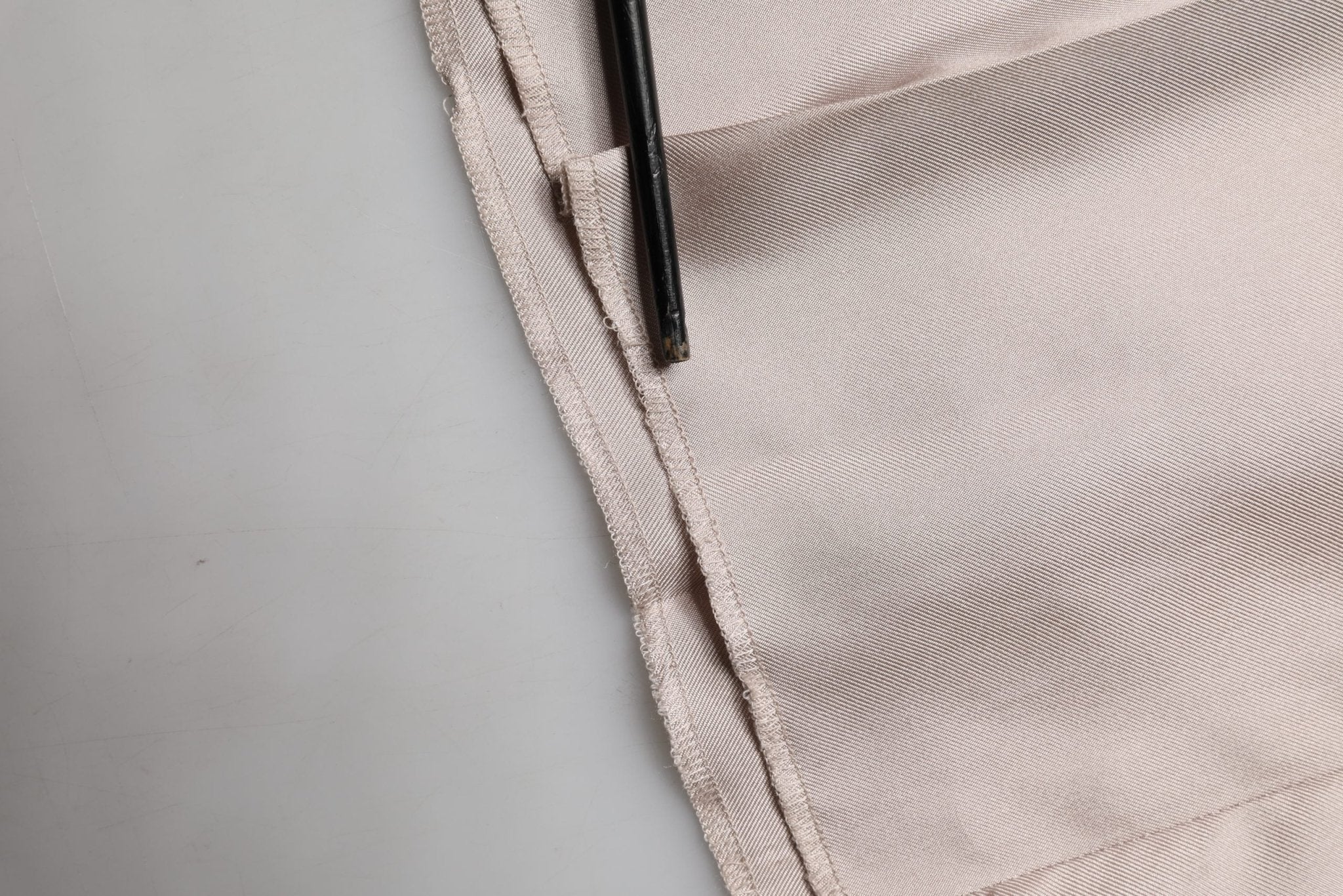 Dolce & Gabbana Beige Silk Straight Formal DressTrouser Pants - RIMODA