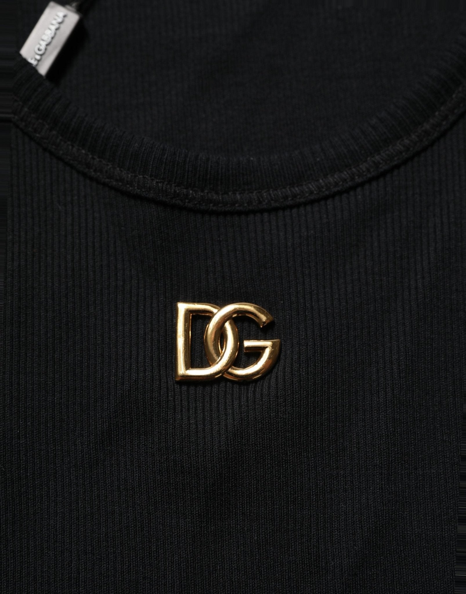 Dolce & Gabbana Beige Tropical Print Cotton Crew Neck T-shirt - RIMODA