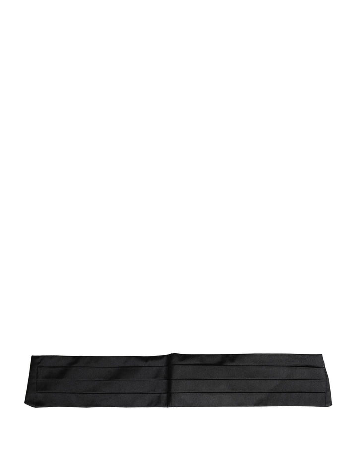 Dolce & Gabbana Black 100% Silk Women Wide Waist Cummerbund - RIMODA
