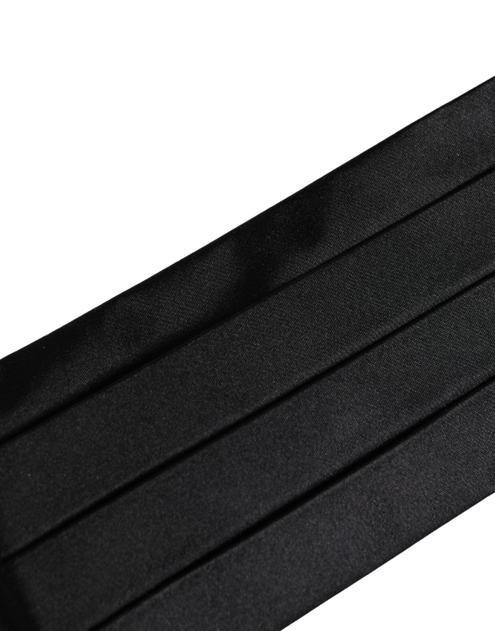 Dolce & Gabbana Black 100% Silk Women Wide Waist Cummerbund - RIMODA