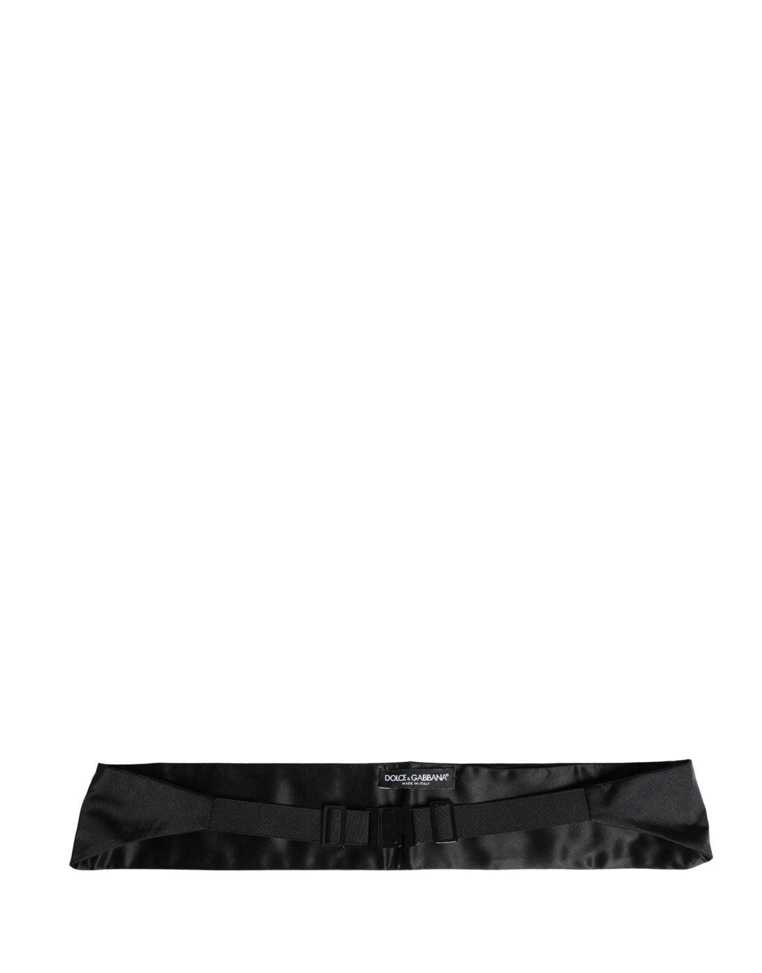 Dolce & Gabbana Black 100% Silk Women Wide Waist Cummerbund - RIMODA
