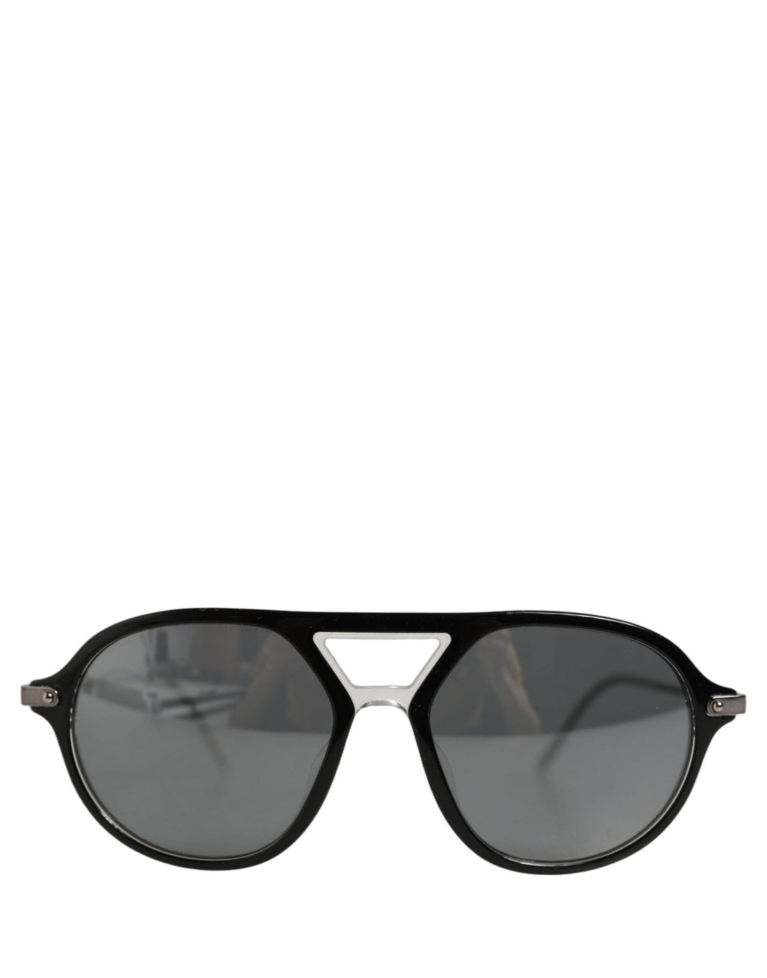 Dolce & Gabbana Black Acetate Frame DG4343F Bridge Detail Sunglasses - RIMODA