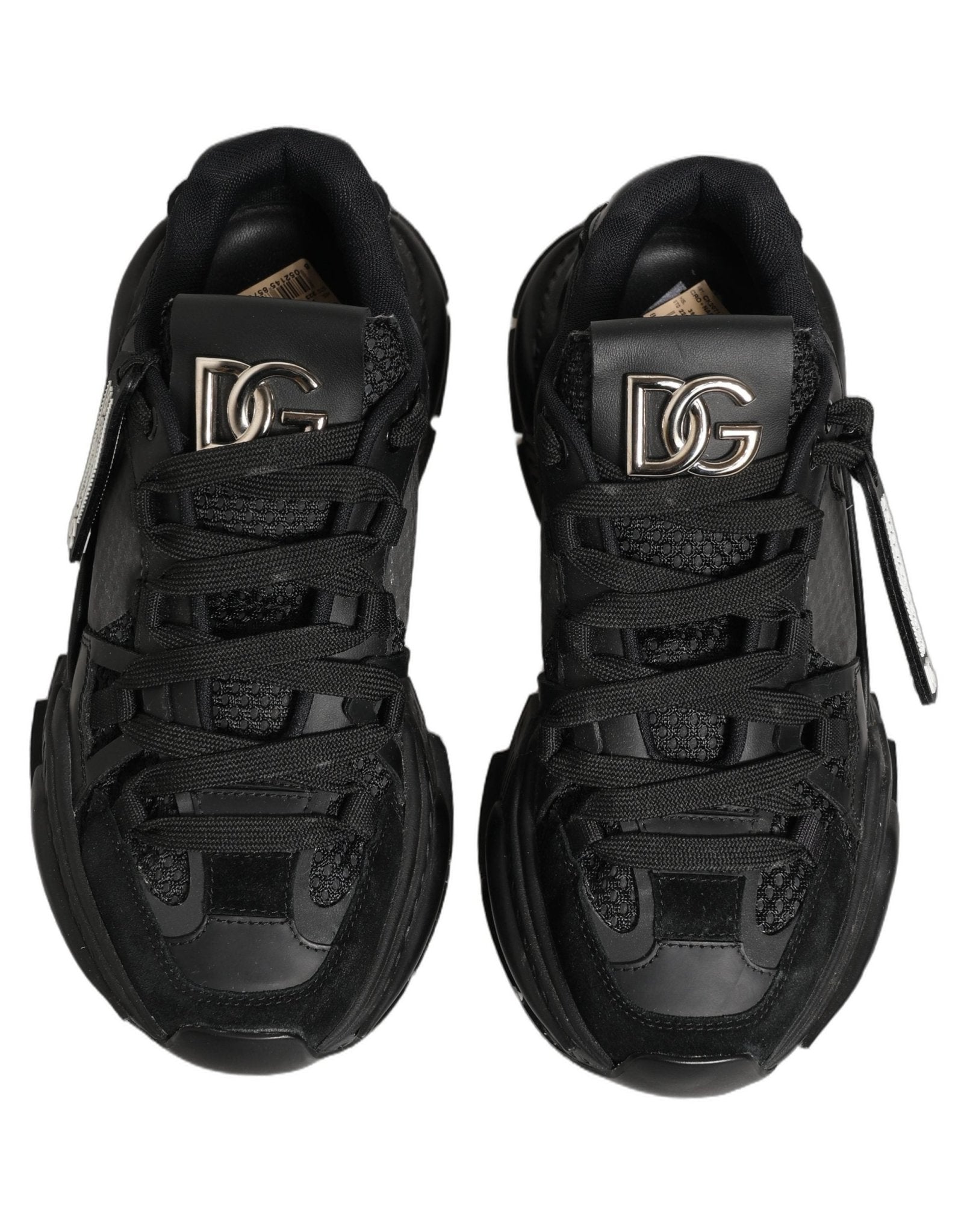Dolce & Gabbana Black Airmaster Low Top Sneakers Shoes - RIMODA