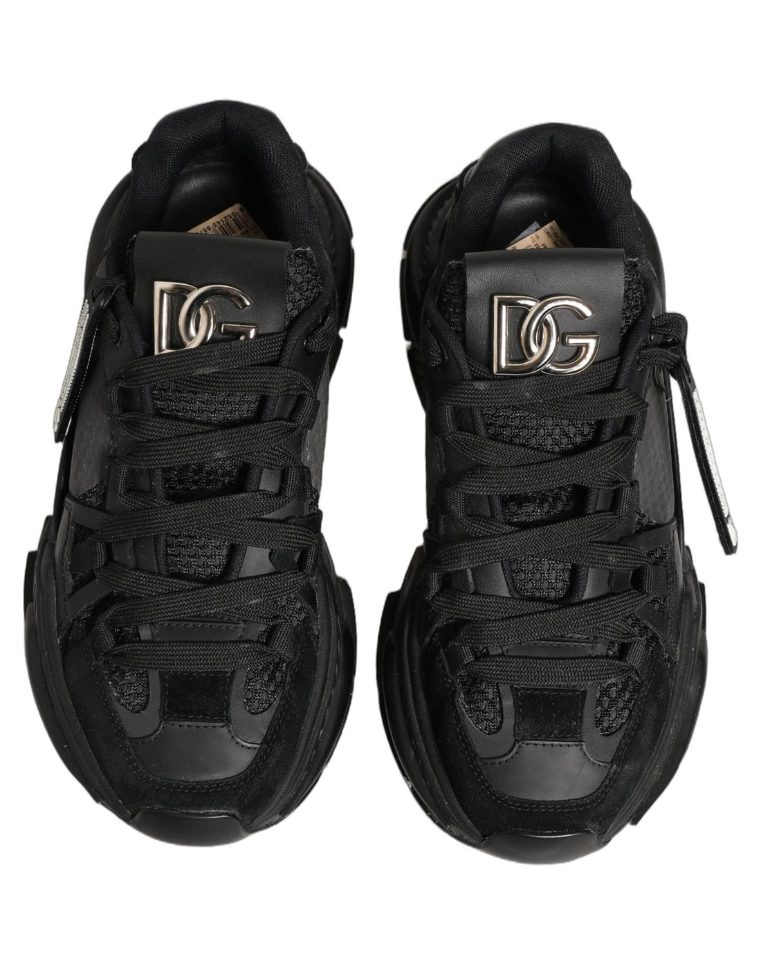 Dolce & Gabbana Black Airmaster Low Top Sneakers Shoes - RIMODA
