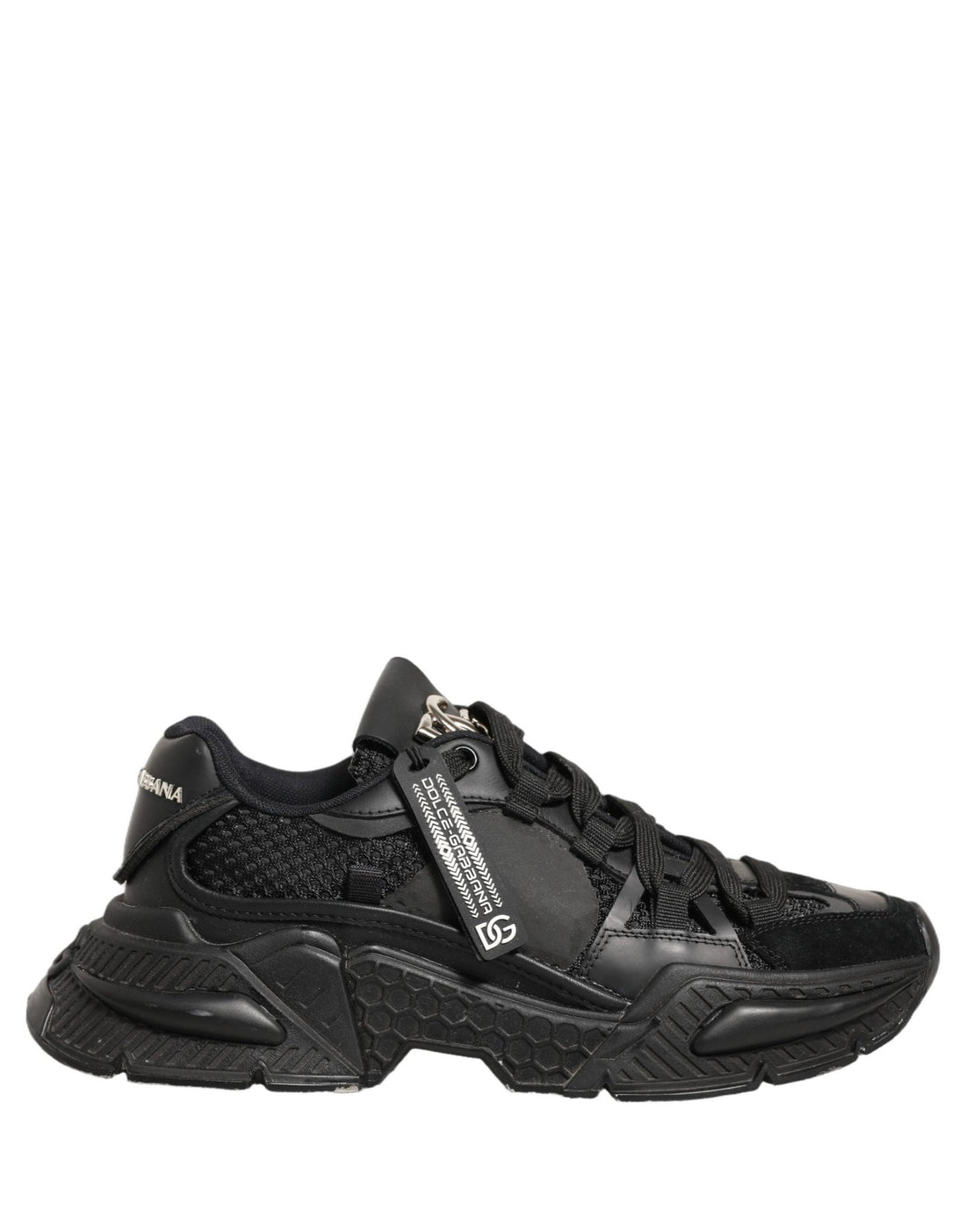Dolce & Gabbana Black Airmaster Low Top Sneakers Shoes - RIMODA