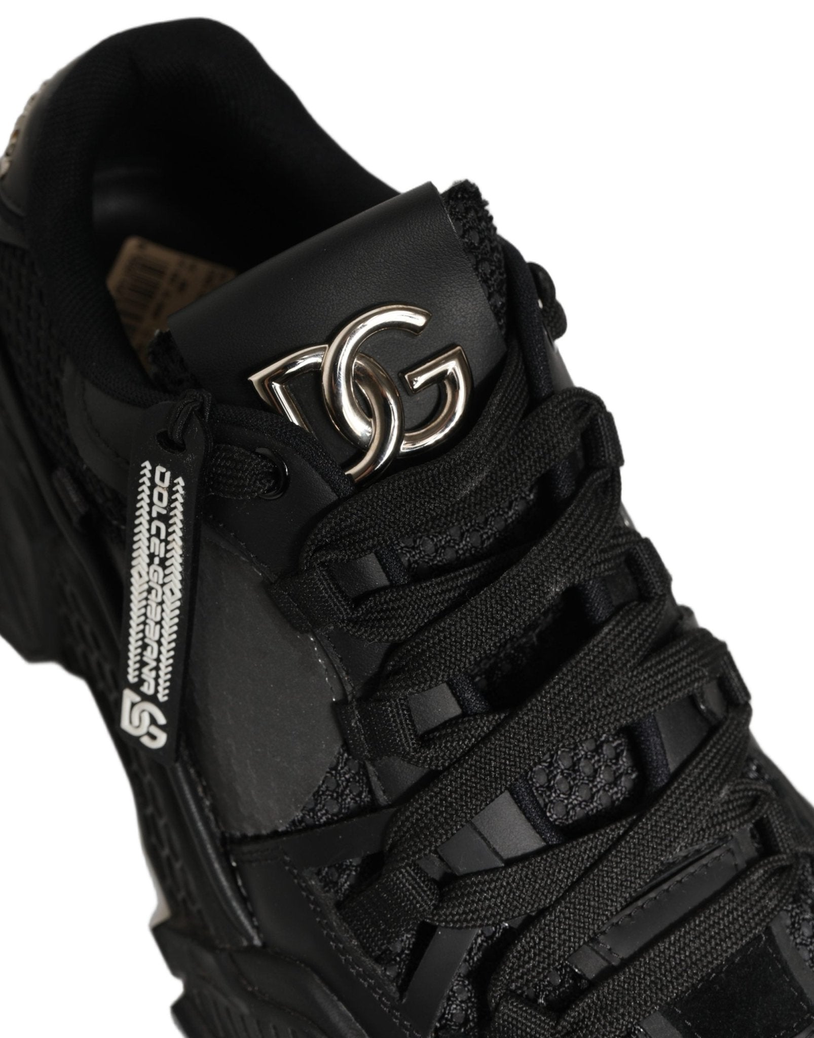 Dolce & Gabbana Black Airmaster Low Top Sneakers Shoes - RIMODA