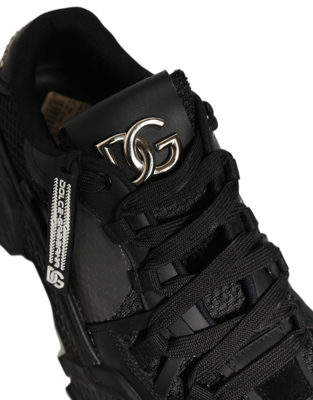 Dolce & Gabbana Black Airmaster Low Top Sneakers Shoes - RIMODA