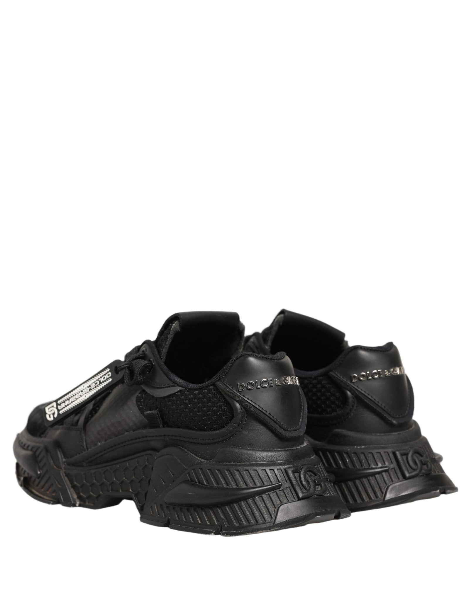 Dolce & Gabbana Black Airmaster Low Top Sneakers Shoes - RIMODA