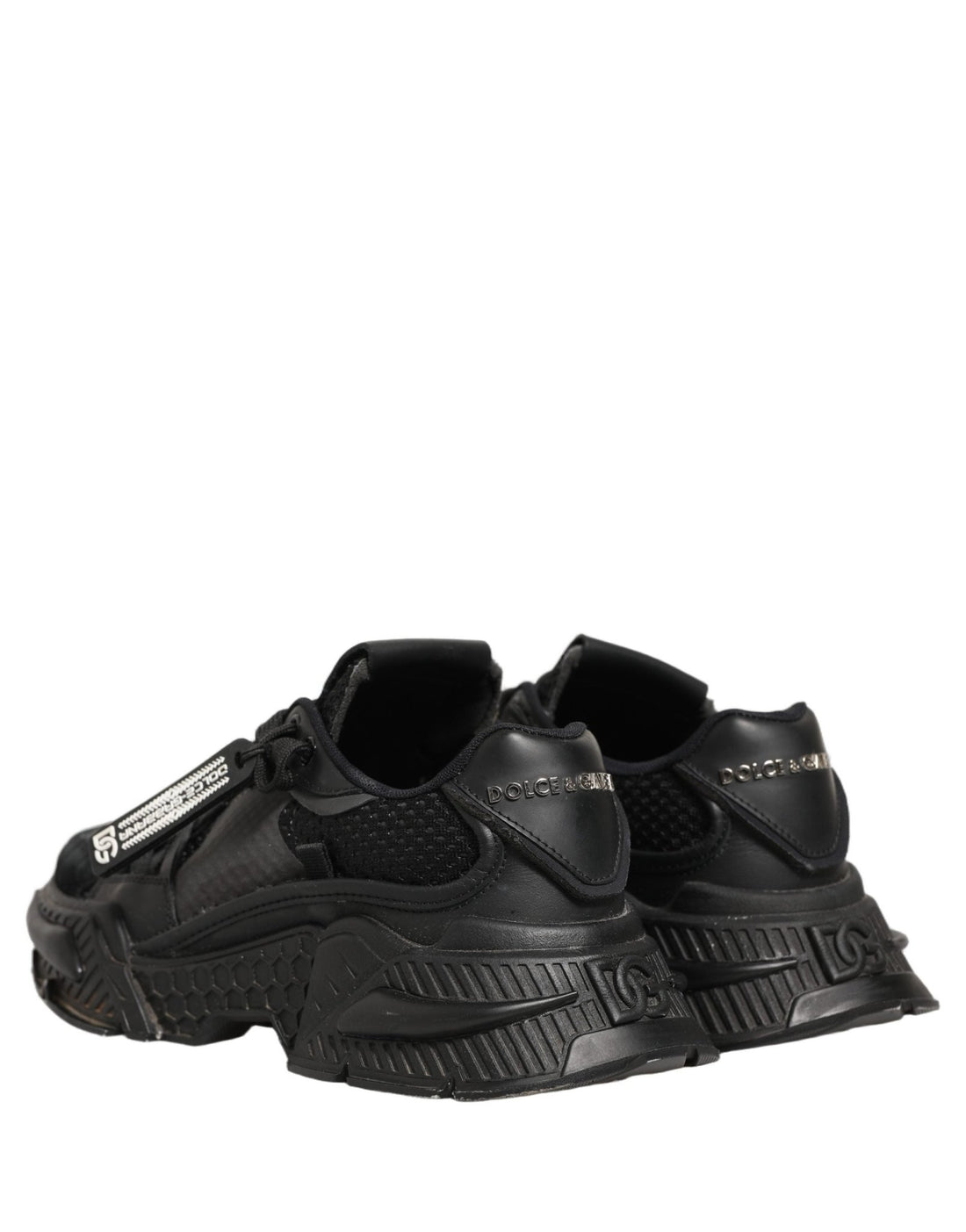 Dolce & Gabbana Black Airmaster Low Top Sneakers Shoes - RIMODA
