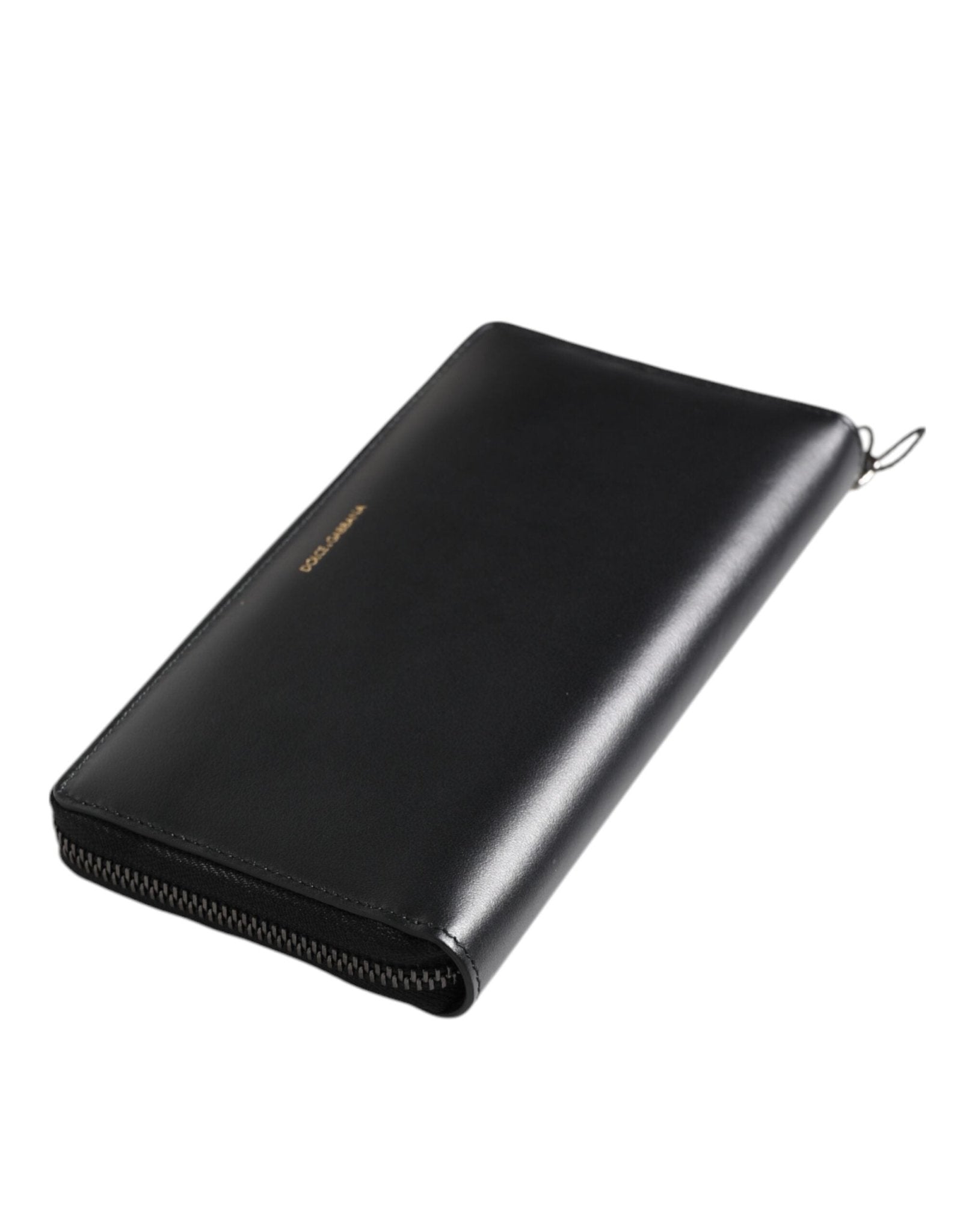 Dolce & Gabbana Black Blue Exotic Leather Embossed Continental Wallet - RIMODA