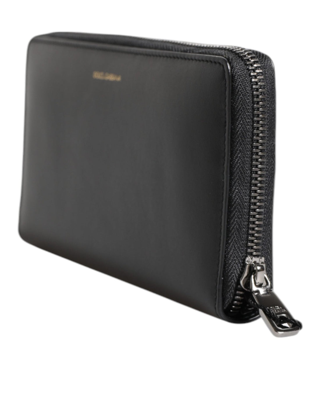 Dolce & Gabbana Black Blue Exotic Leather Embossed Continental Wallet - RIMODA