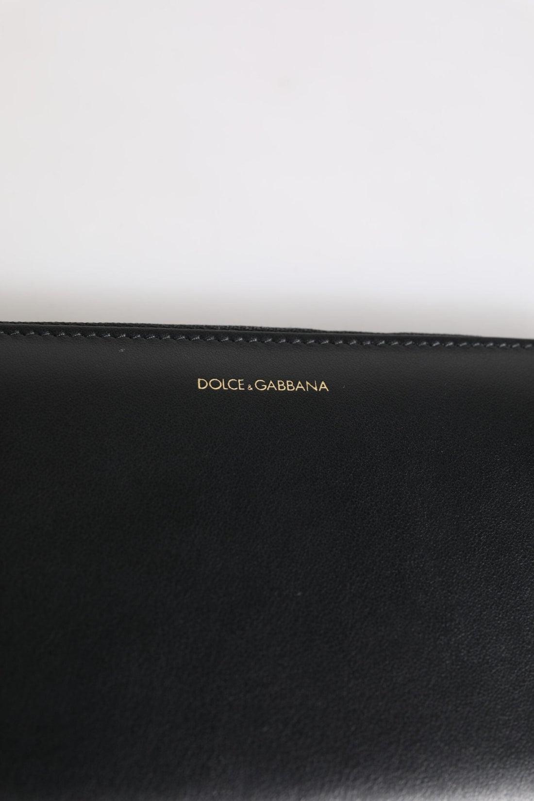 Dolce & Gabbana Black Blue Exotic Leather Embossed Continental Wallet - RIMODA