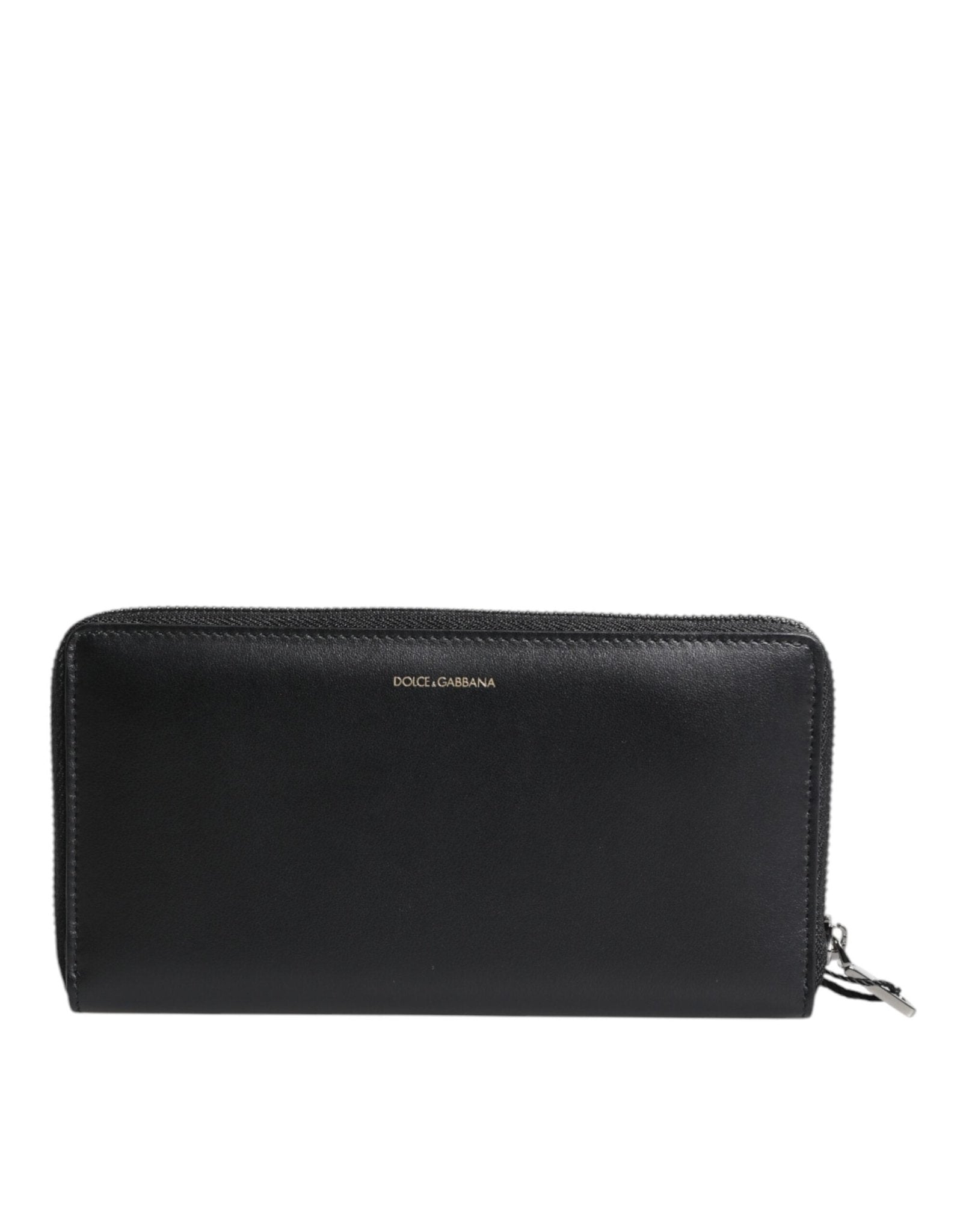 Dolce & Gabbana Black Blue Exotic Leather Embossed Continental Wallet - RIMODA