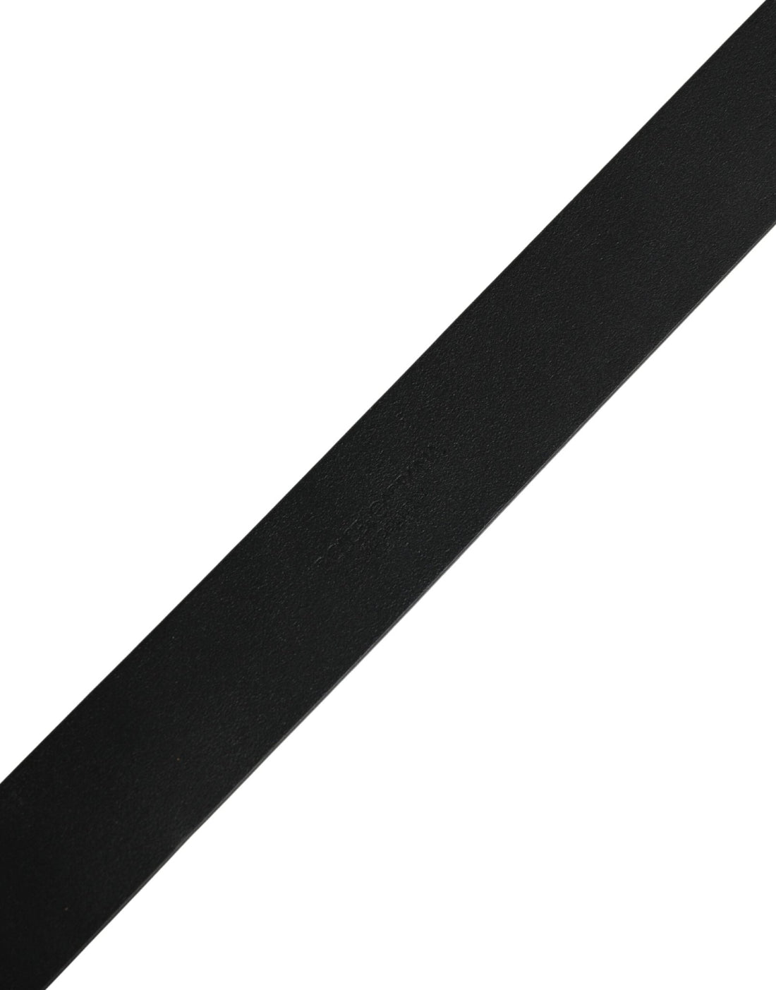 Dolce & Gabbana Black Calf Leather Gold Metal Buckle Belt - RIMODA
