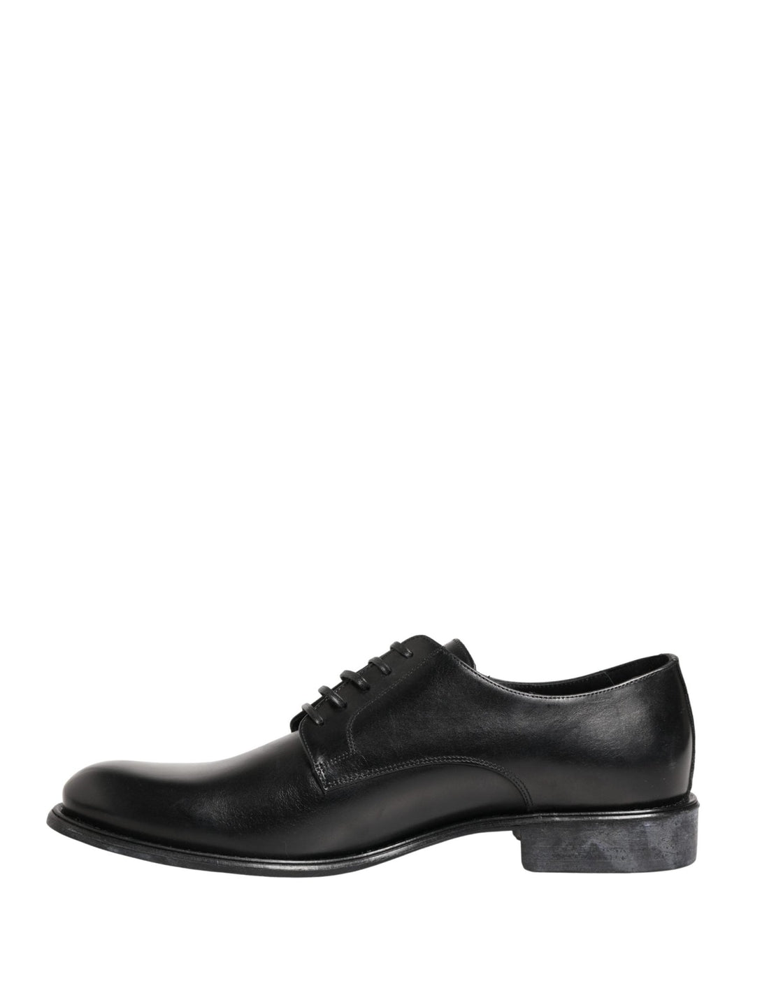 Dolce & Gabbana Black Calfskin Leather Derby Men Dress Shoes - RIMODA