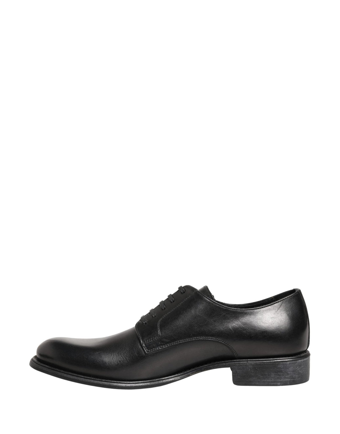 Dolce & Gabbana Black Calfskin Leather Derby Men Dress Shoes - RIMODA