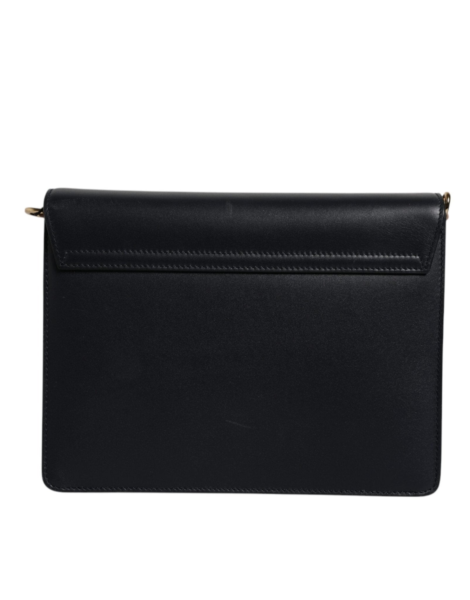 Dolce & Gabbana Black Calfskin Leather Shoulder Strap Bag - RIMODA