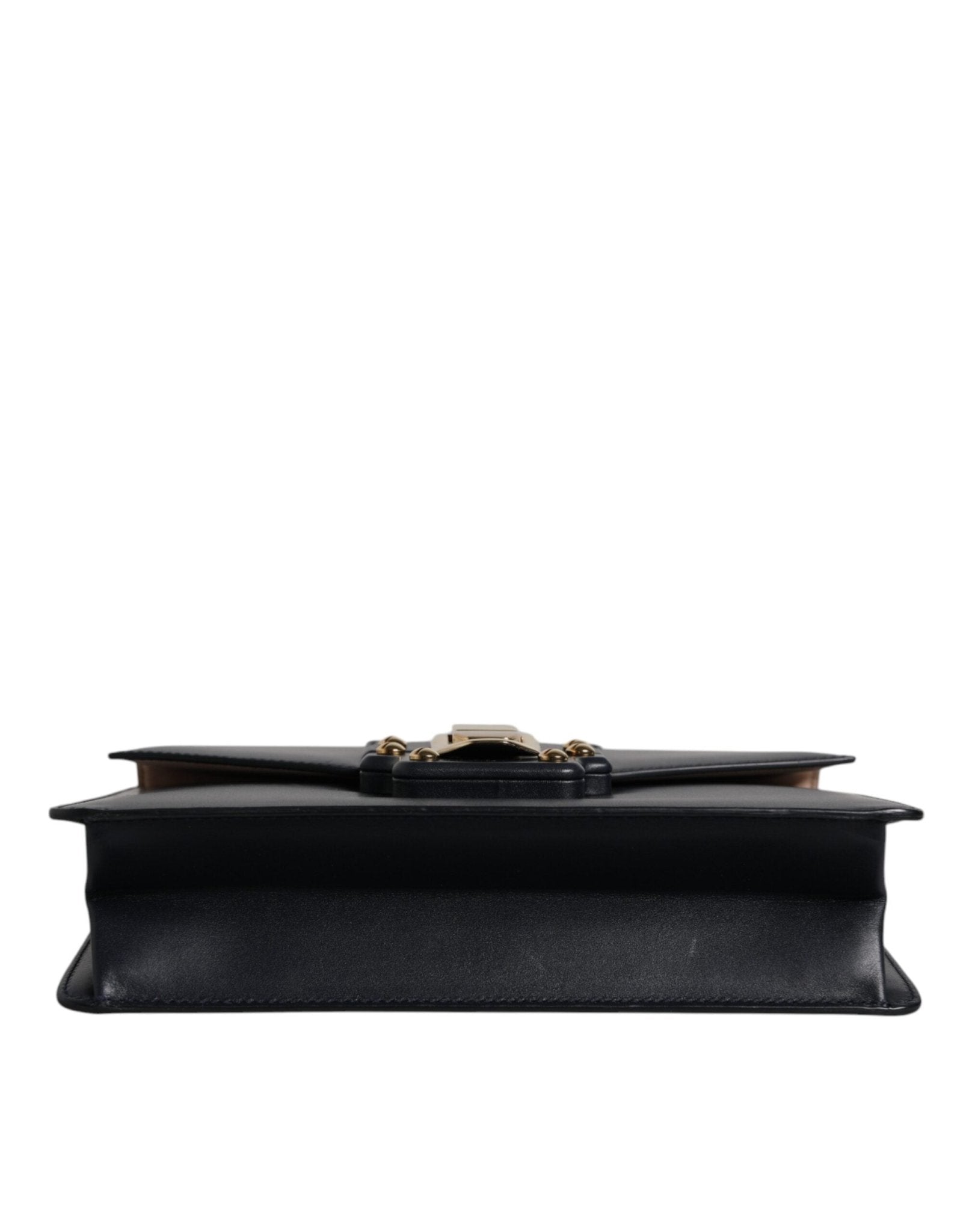 Dolce & Gabbana Black Calfskin Leather Shoulder Strap Bag - RIMODA