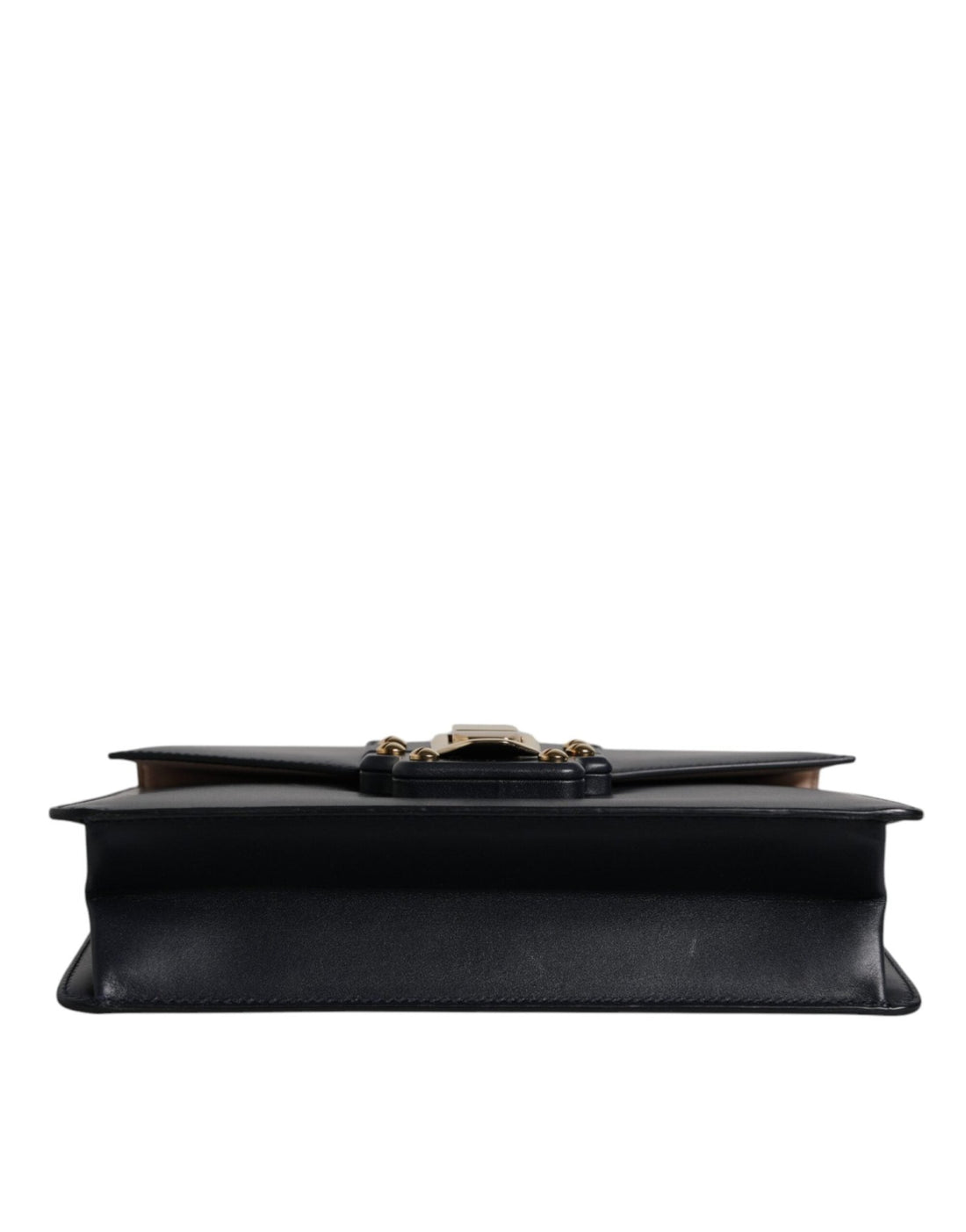 Dolce & Gabbana Black Calfskin Leather Shoulder Strap Bag - RIMODA