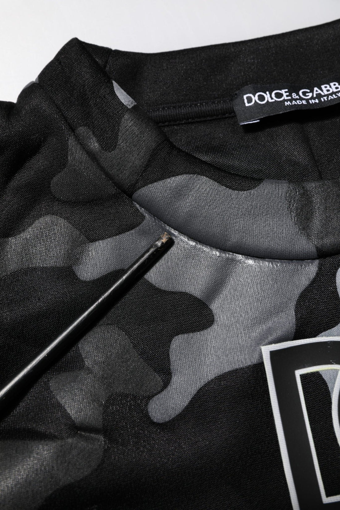 Dolce & Gabbana Black Camouflage Pullover Sweatshirt Sweater - RIMODA