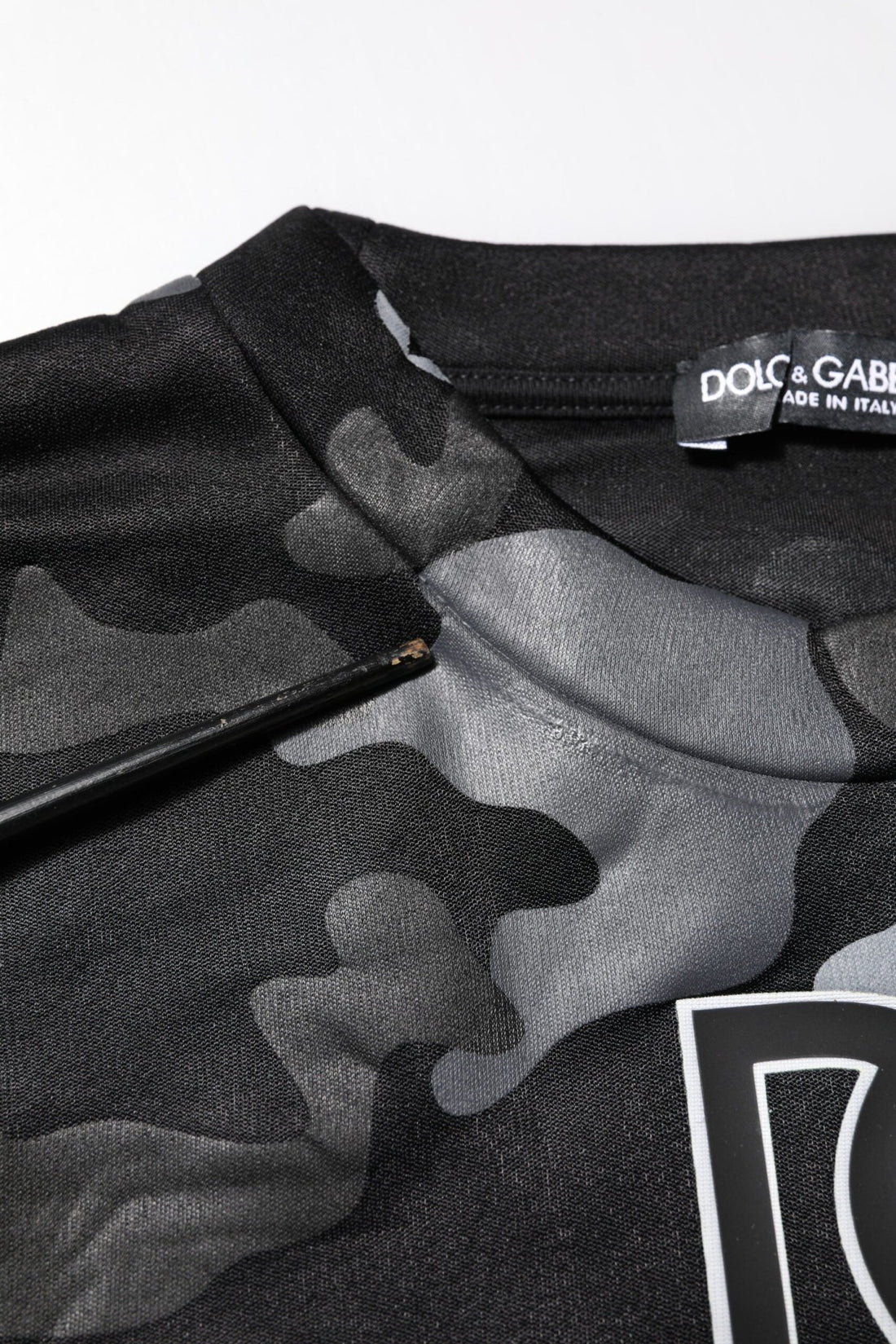 Dolce & Gabbana Black Camouflage Pullover Sweatshirt Sweater - RIMODA