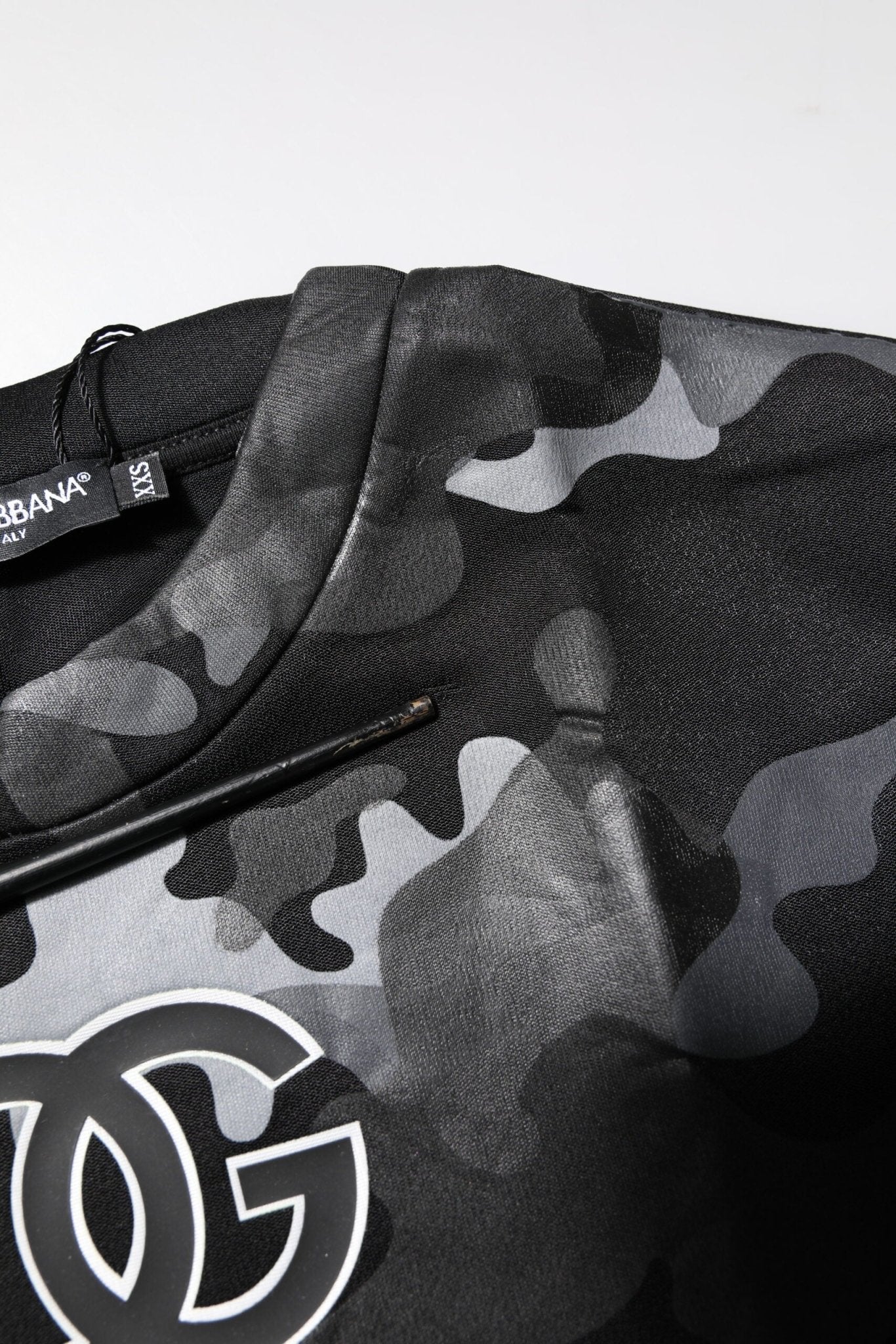Dolce & Gabbana Black Camouflage Pullover Sweatshirt Sweater - RIMODA