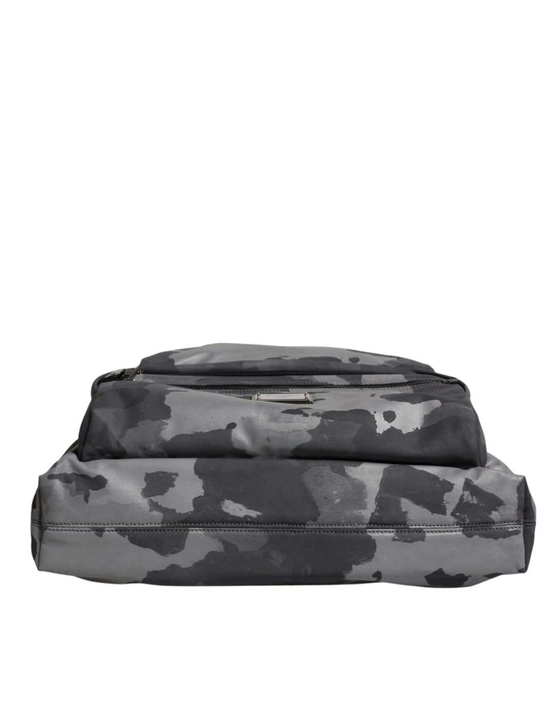 Dolce & Gabbana Black Camouflage Shoulder Strap Logo Plaque Bag - RIMODA