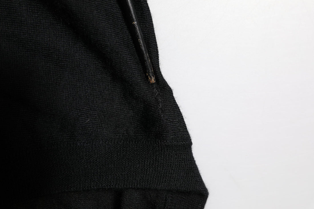 Dolce & Gabbana Black Cashmere Crewneck Men Pullover Sweater - RIMODA