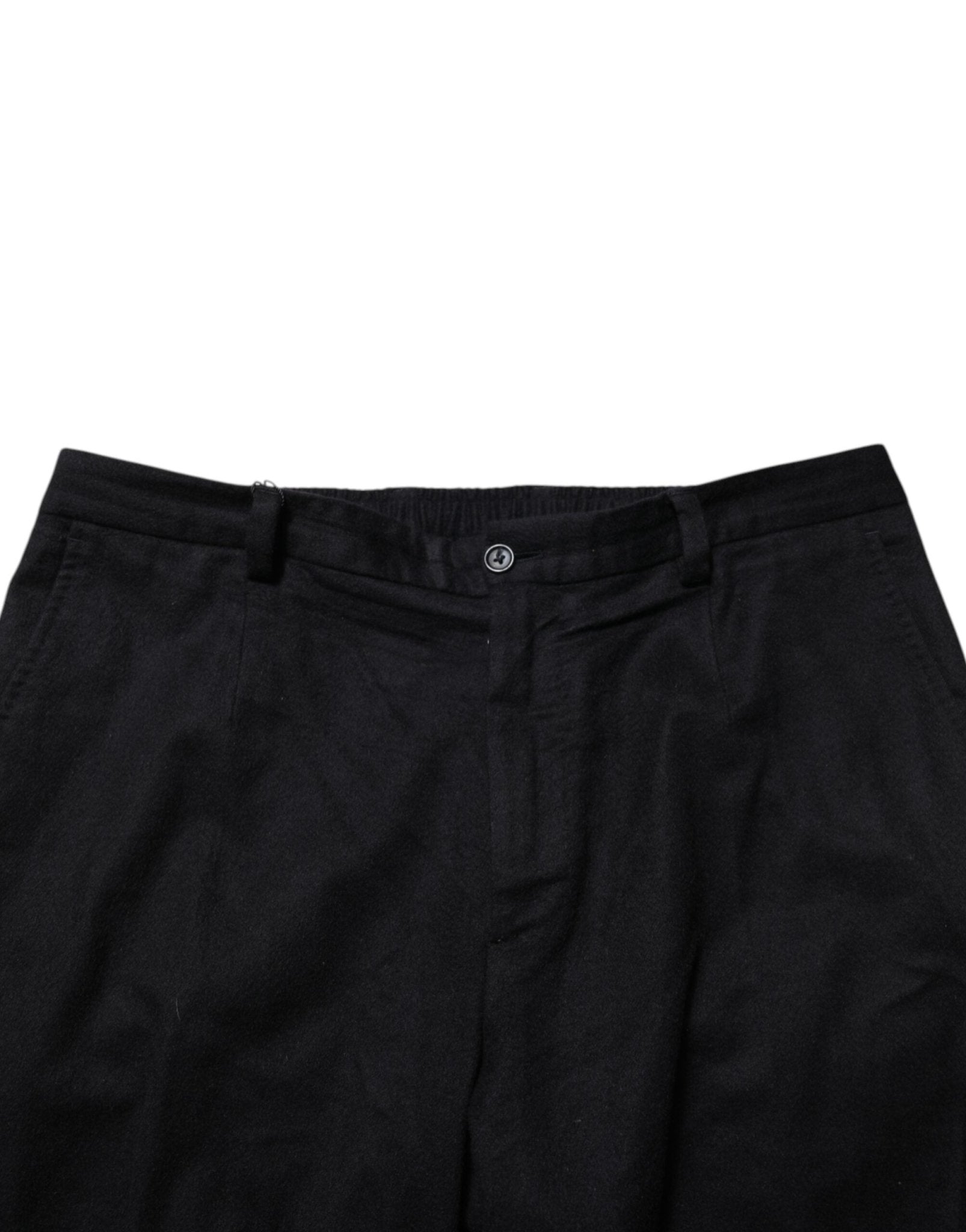Dolce & Gabbana Black Cashmere Dress Formal Trouser Pants - RIMODA