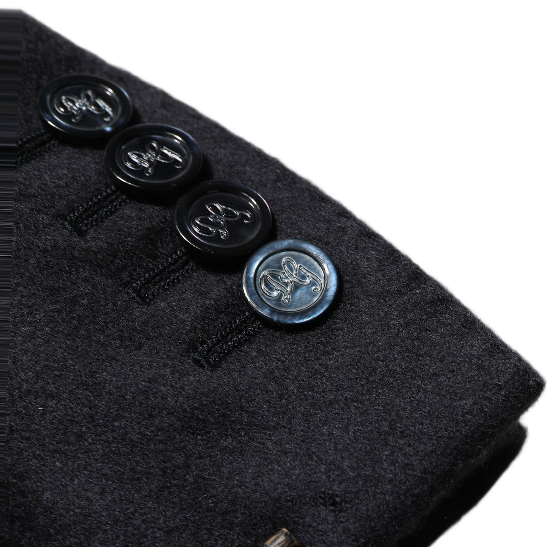 Dolce & Gabbana Black Cashmere Single Breasted Blazer Jacket - RIMODA
