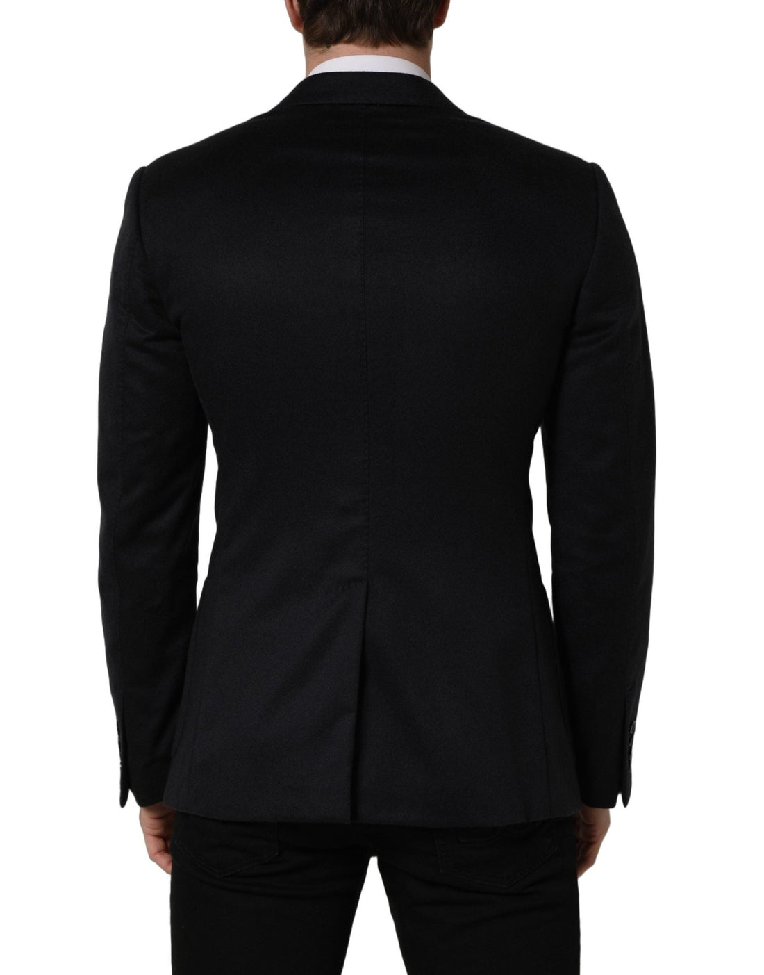 Dolce & Gabbana Black Cashmere Single Breasted Blazer Jacket - RIMODA