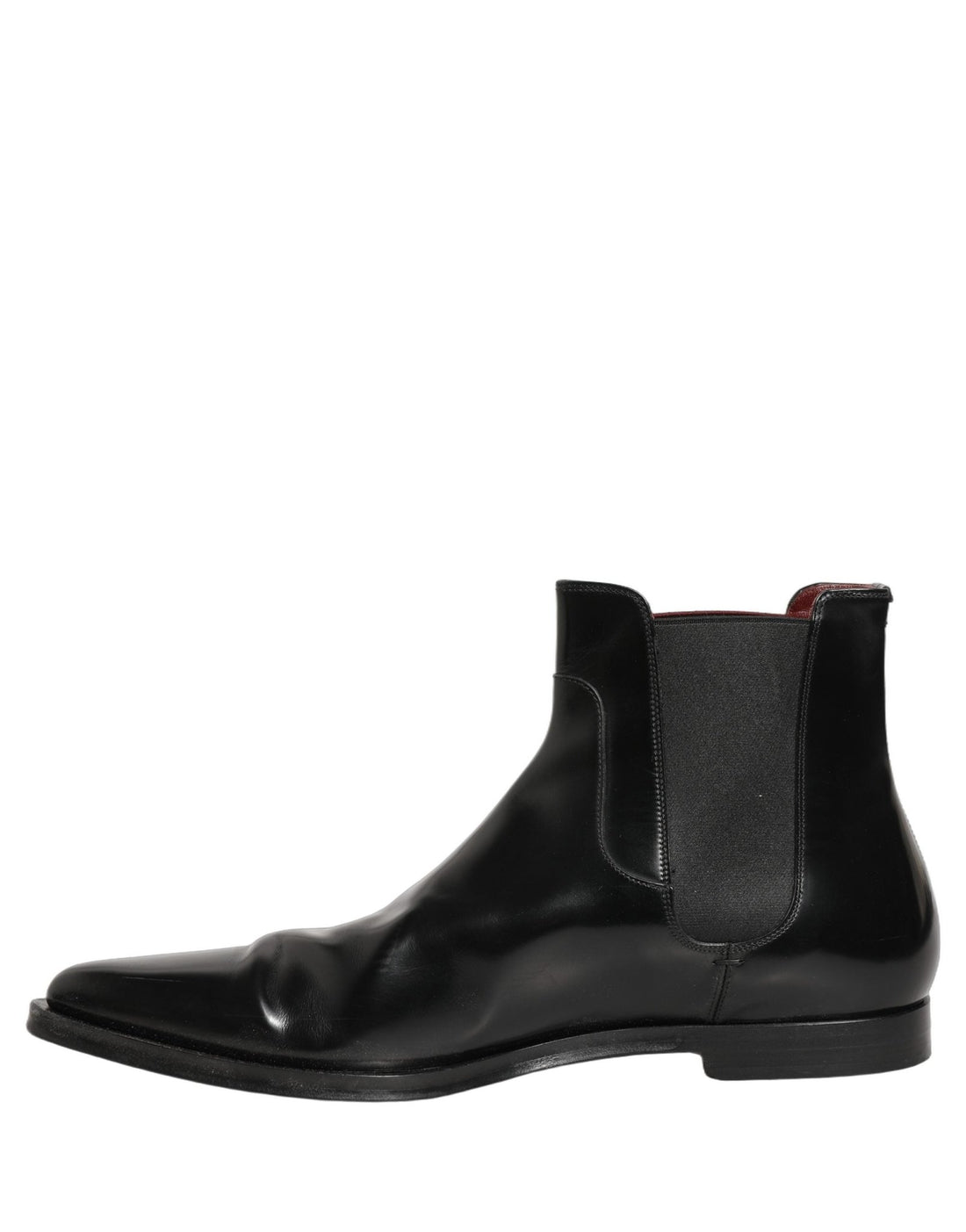 Dolce & Gabbana Black Chelsea Slip On Men Ankle Boots Shoes - RIMODA