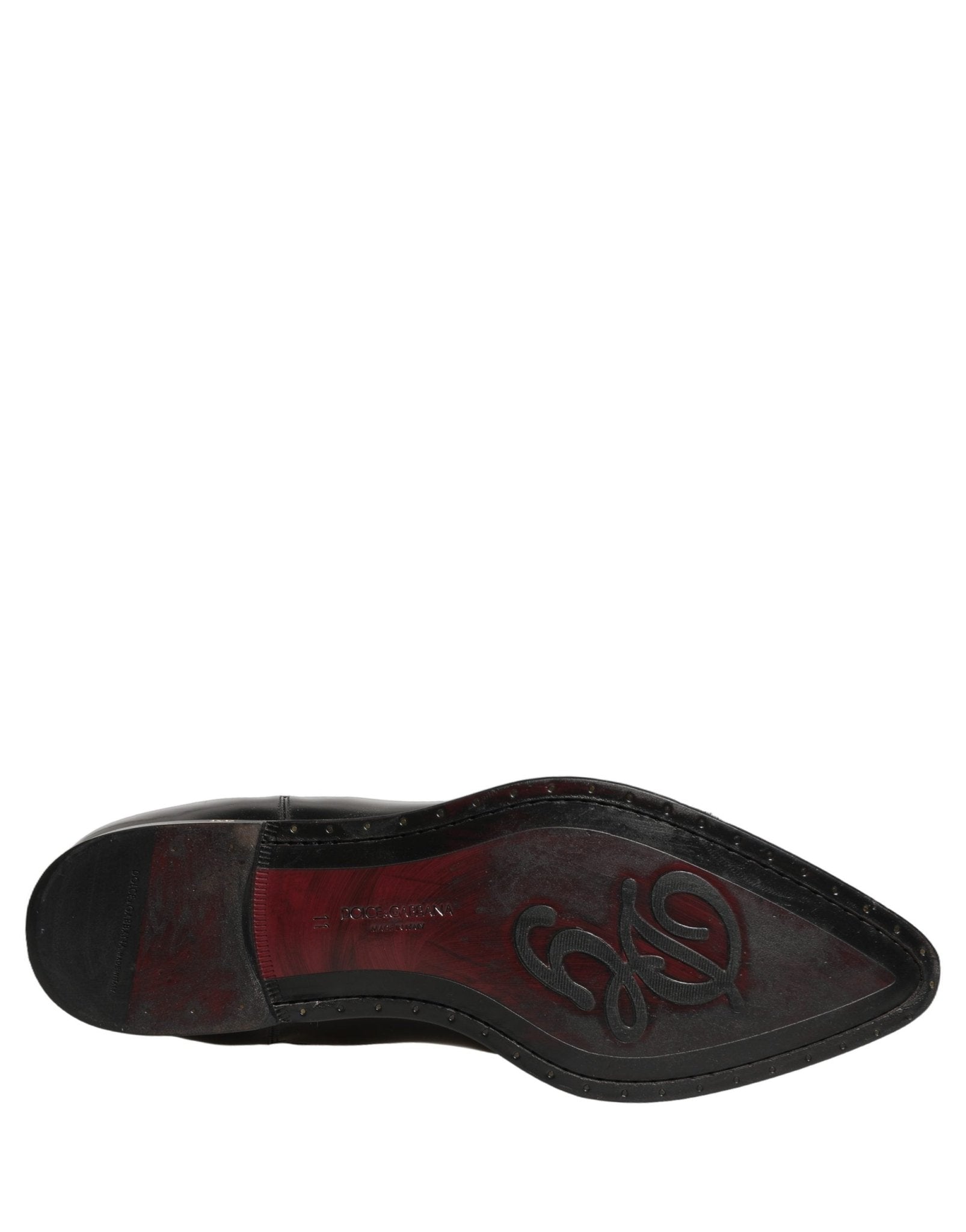 Dolce & Gabbana Black Chelsea Slip On Men Ankle Boots Shoes - RIMODA