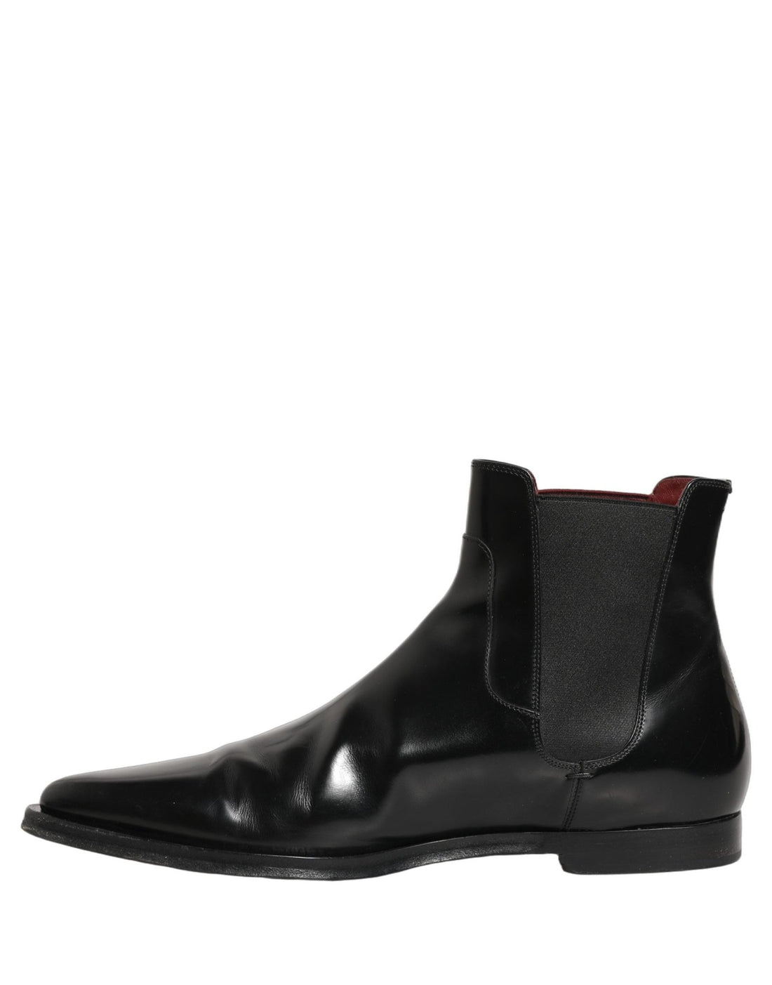 Dolce & Gabbana Black Chelsea Slip On Men Ankle Boots Shoes - RIMODA
