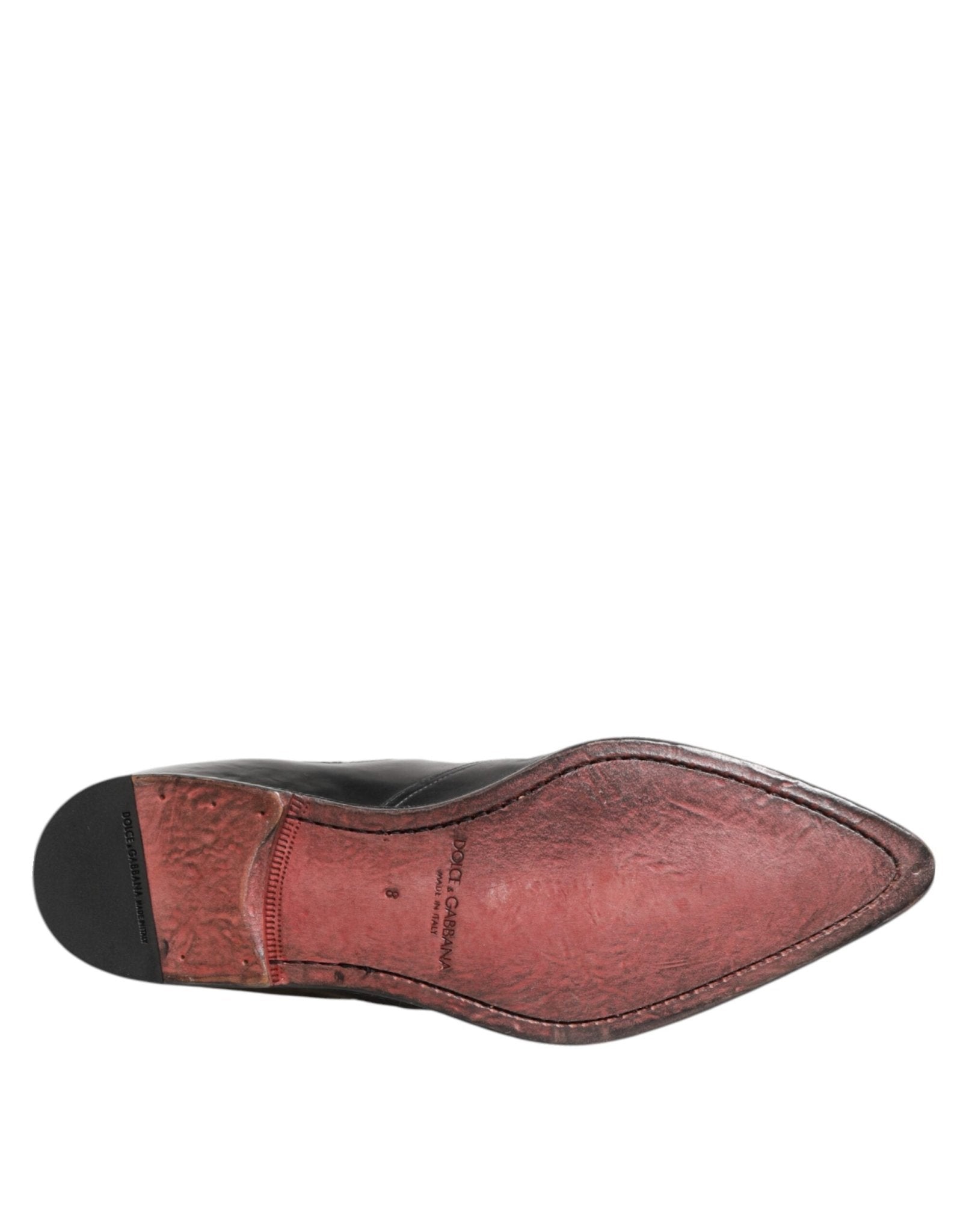 Dolce & Gabbana Black Chelsea Slip On Men Ankle Boots Shoes - RIMODA