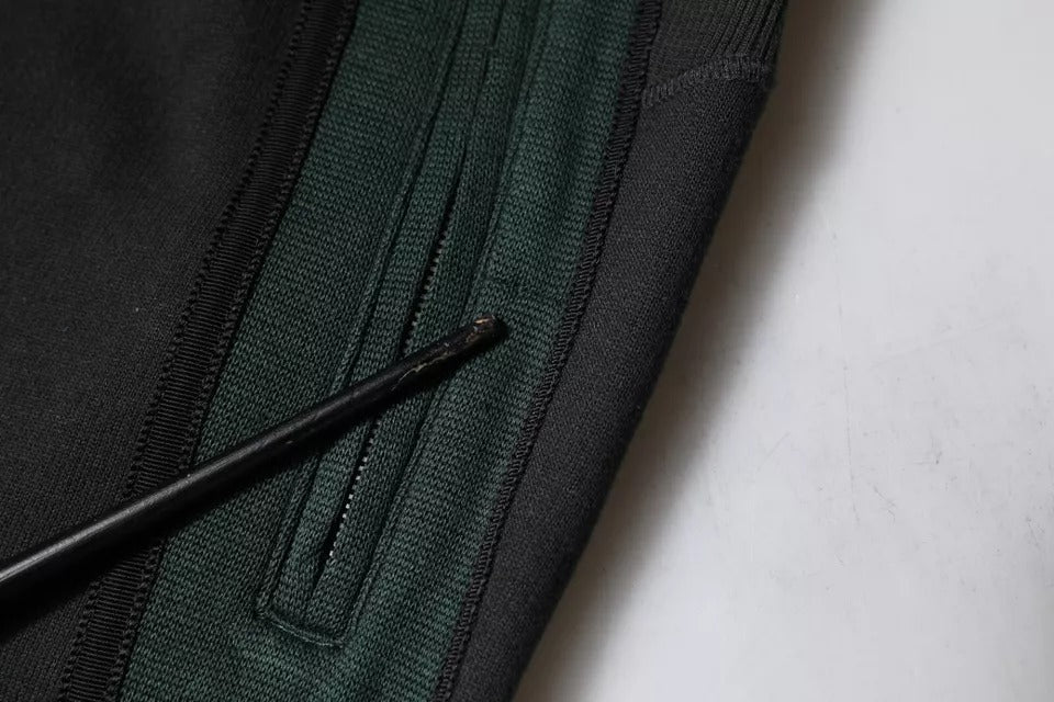 Dolce & Gabbana Black Cotton Blend Jogger Sweatpants Pants - RIMODA