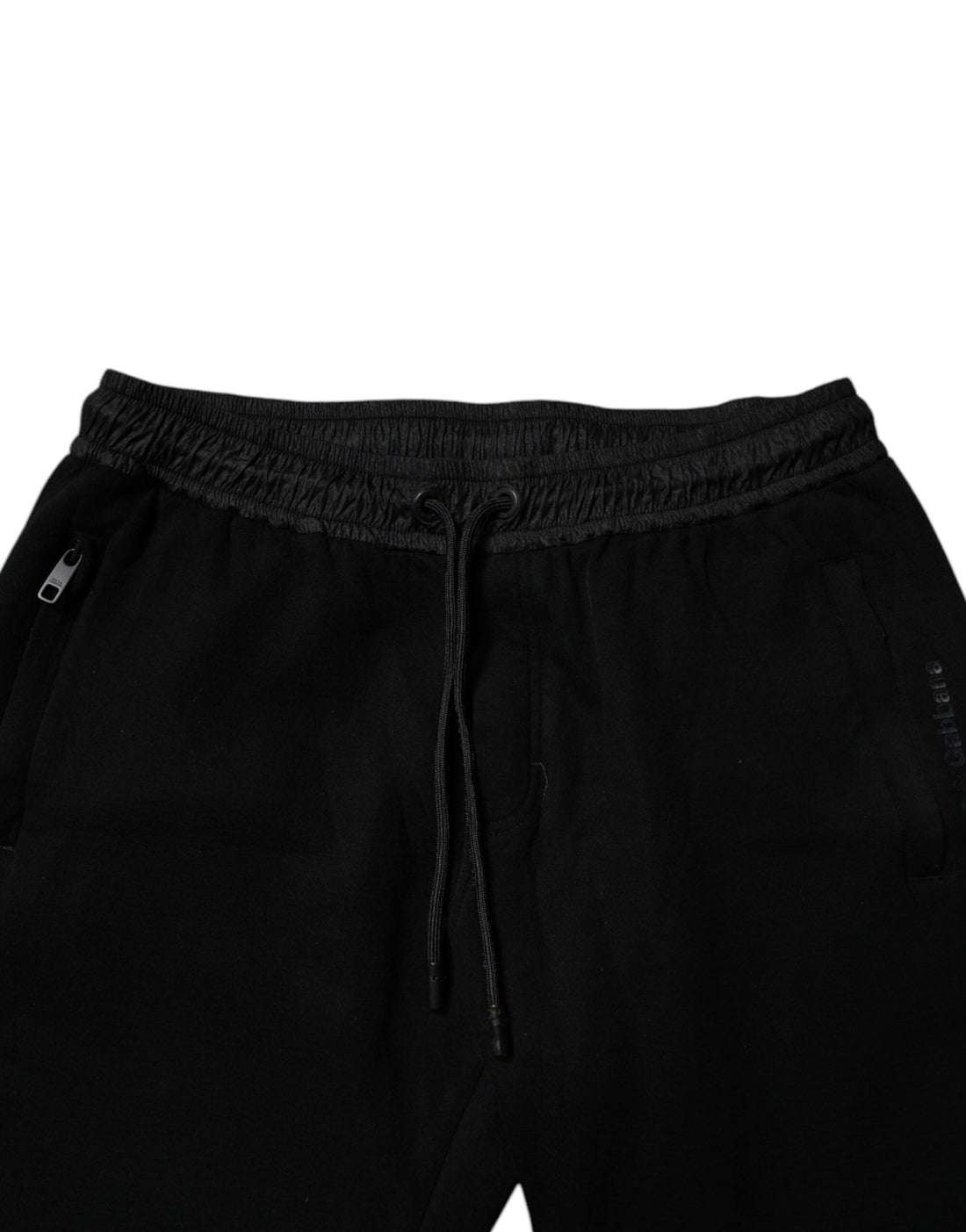 Dolce & Gabbana Black Cotton Blend Men Jogger Sweatpants Pants - RIMODA
