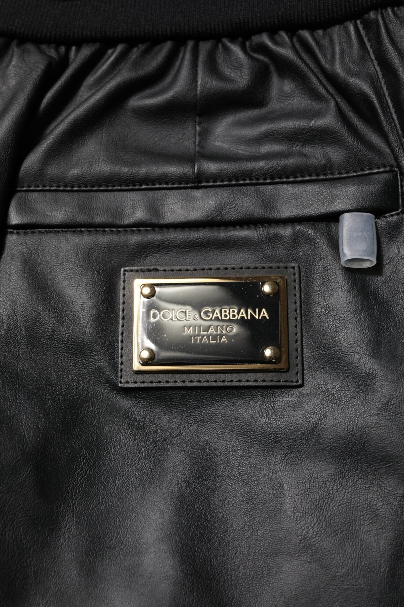 Dolce & Gabbana Black Cotton Cargo Men Jogger Pants - RIMODA