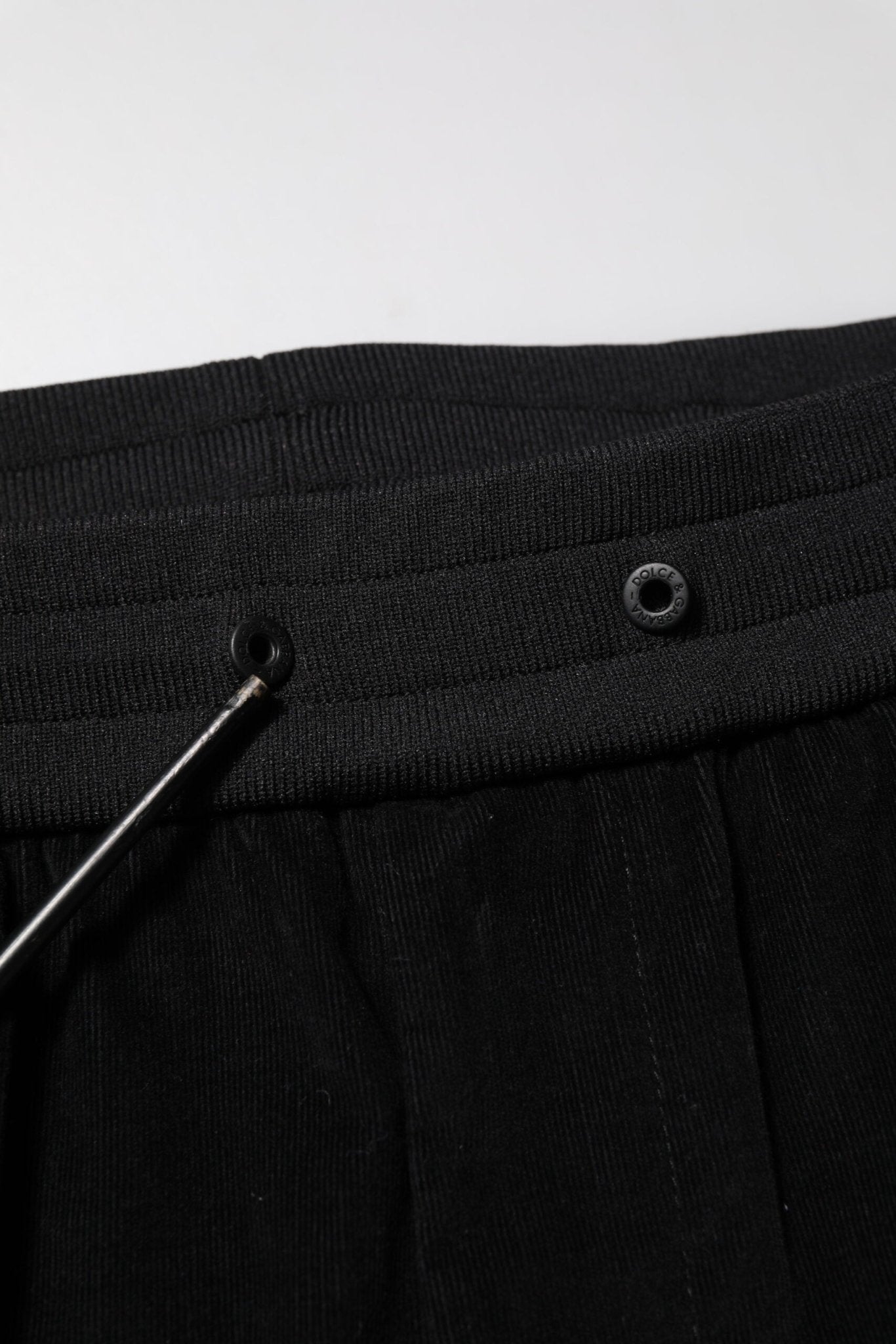 Dolce & Gabbana Black Cotton Cargo Men Jogger Pants - RIMODA