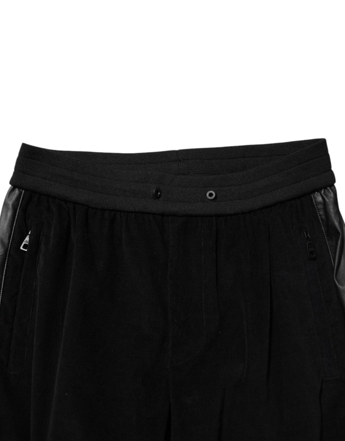 Dolce & Gabbana Black Cotton Cargo Men Jogger Pants - RIMODA