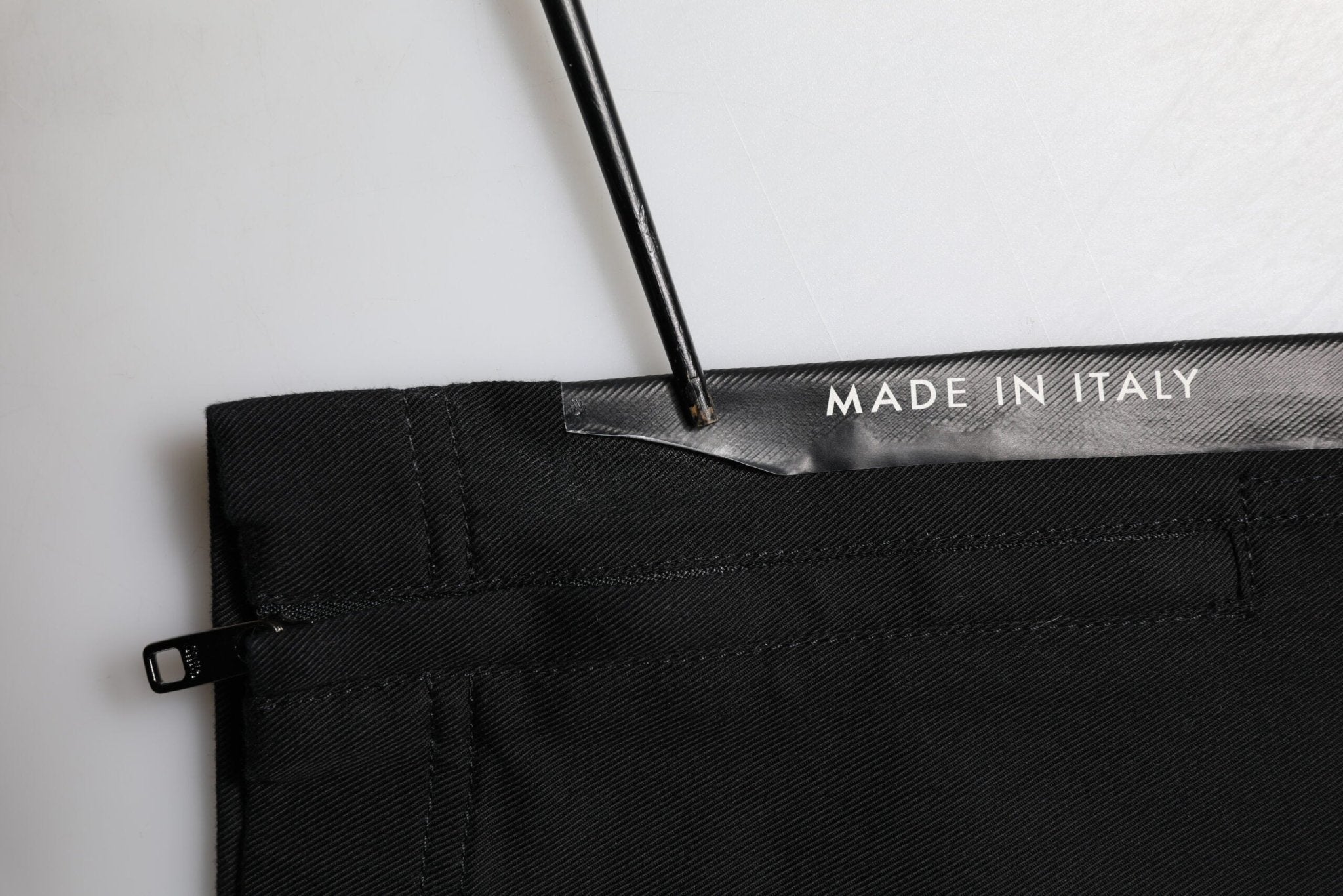 Dolce & Gabbana Black Cotton Formal Men Cropped Pants - RIMODA