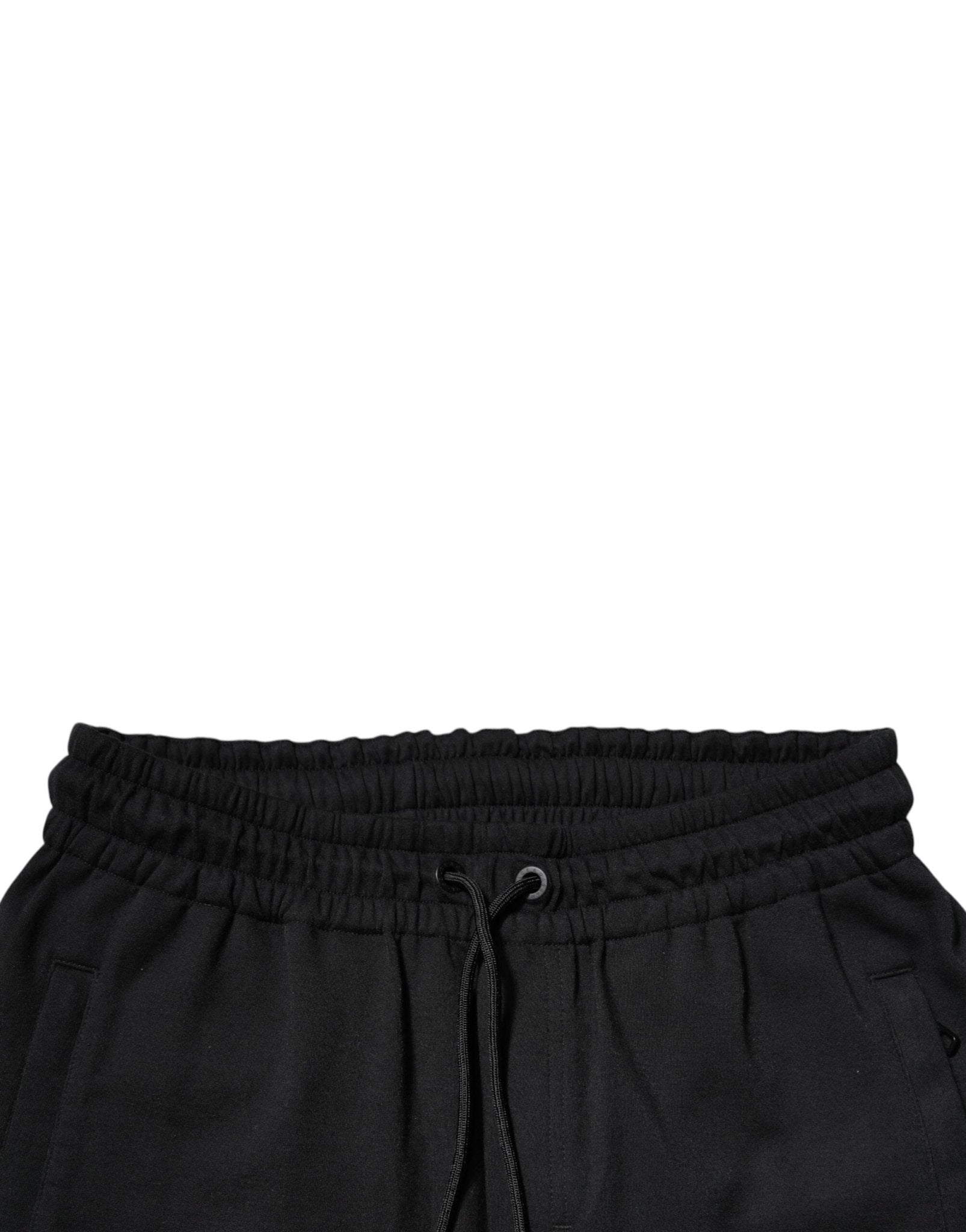 Dolce & Gabbana Black Cotton Jogger Jogging Pants - RIMODA